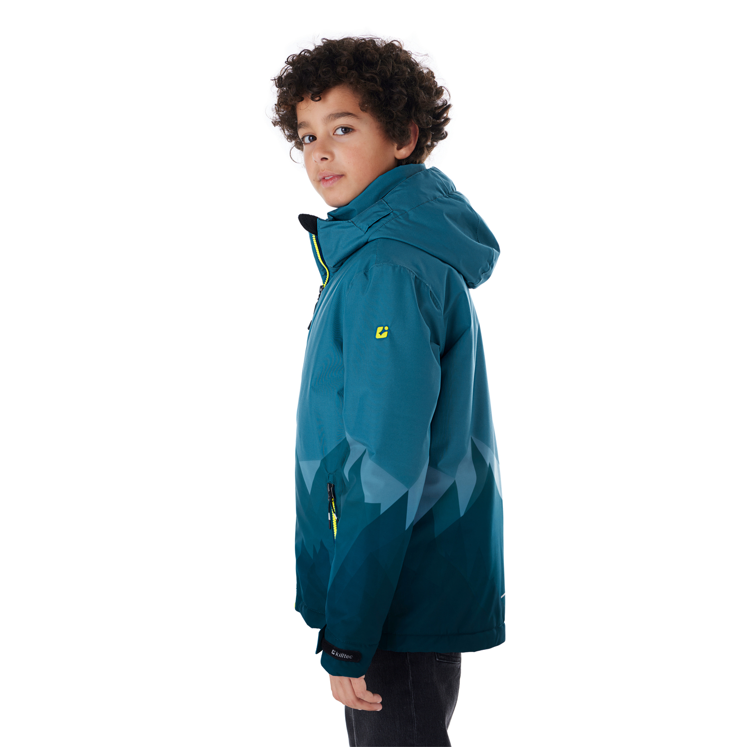 Kinder killtec Blau KSW 383 BYS SKI JCKT 00820 176 Funktionsjacke