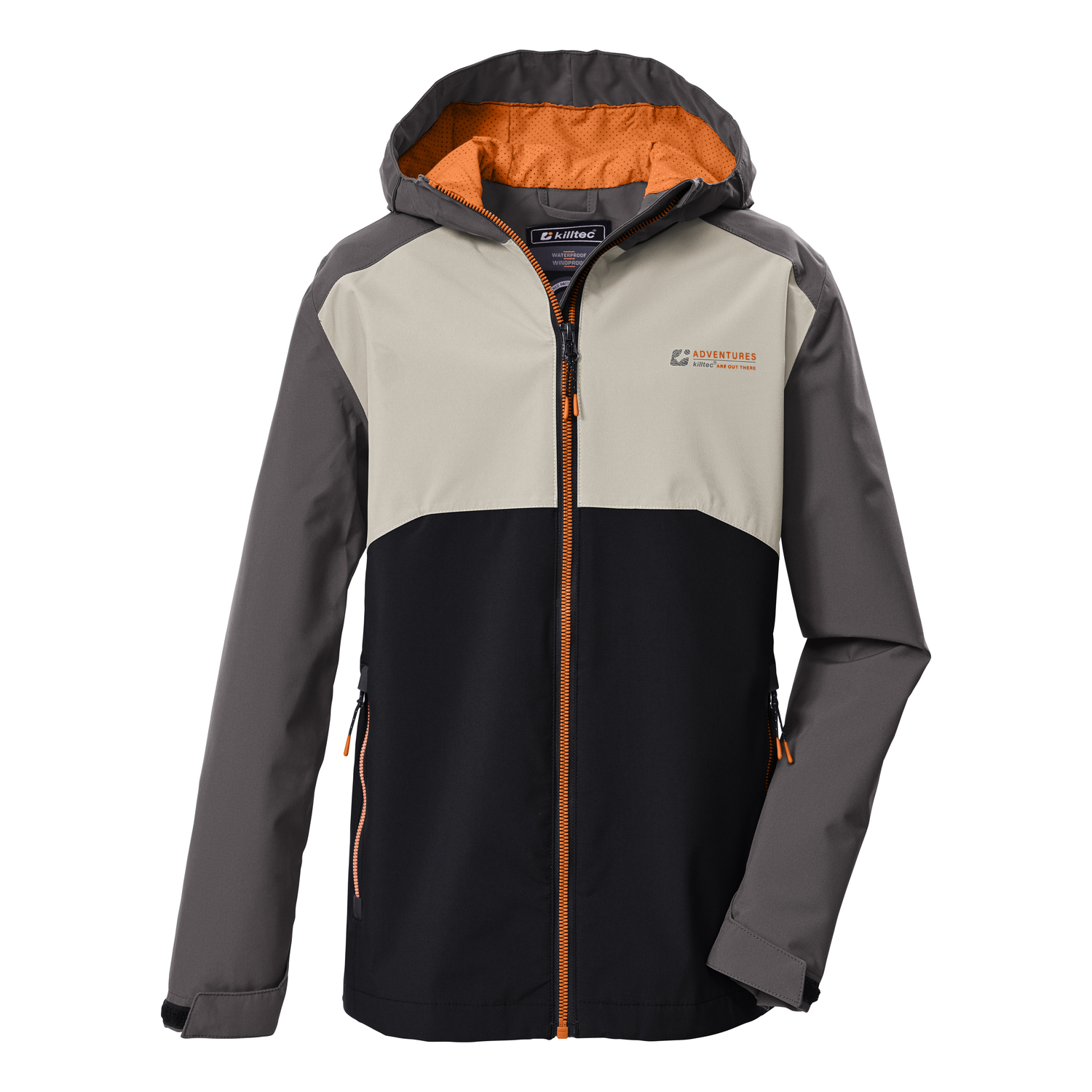 Kinder killtec Grau KOS 147 BYS JCKT 00271 176 Funktionsjacke