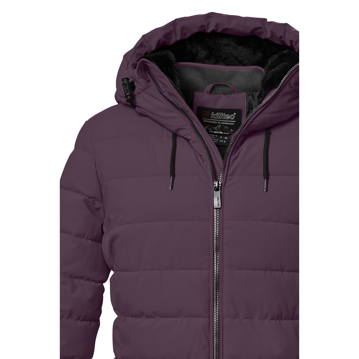 Damen killtec Pflaume KOW 55 WMN QLTD PRK 00439 50 Mantel