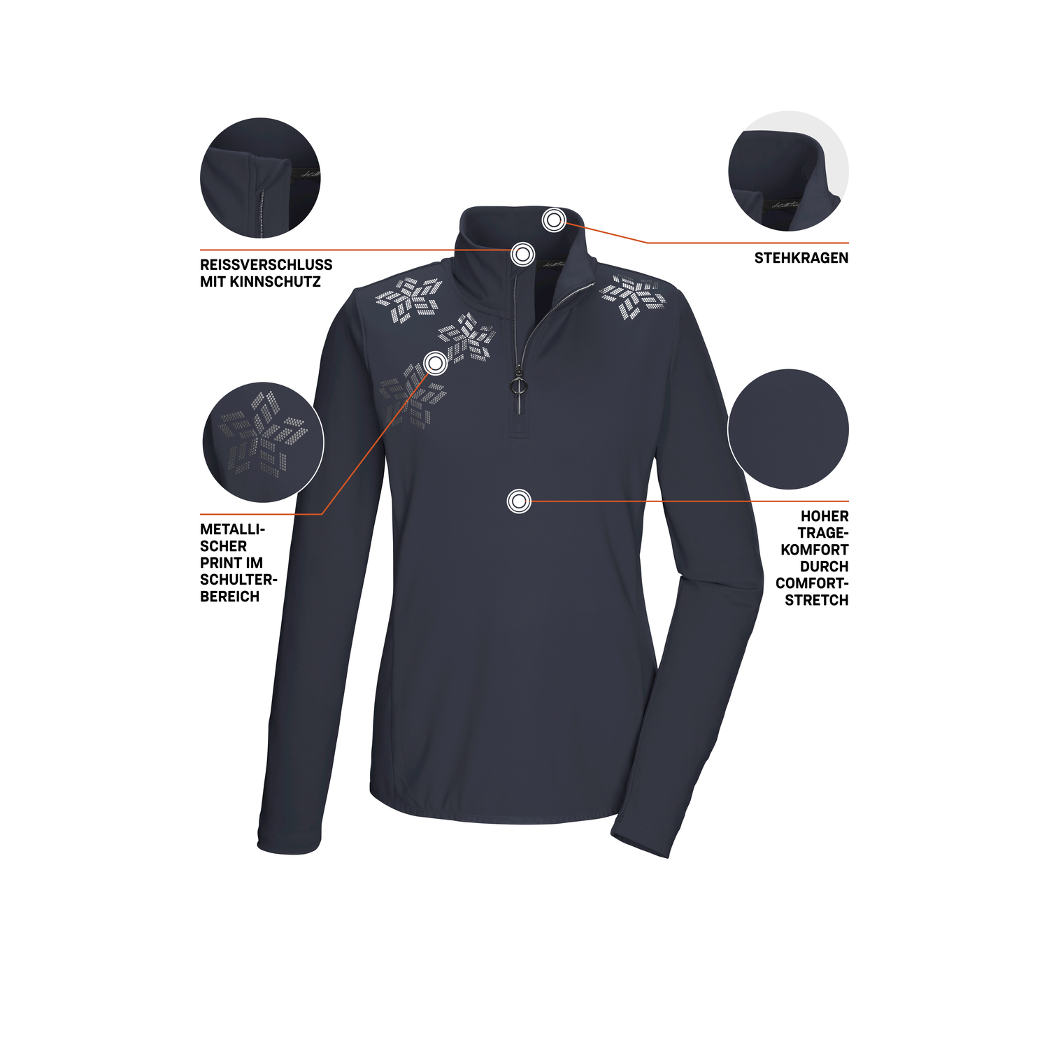 Damen killtec Blau