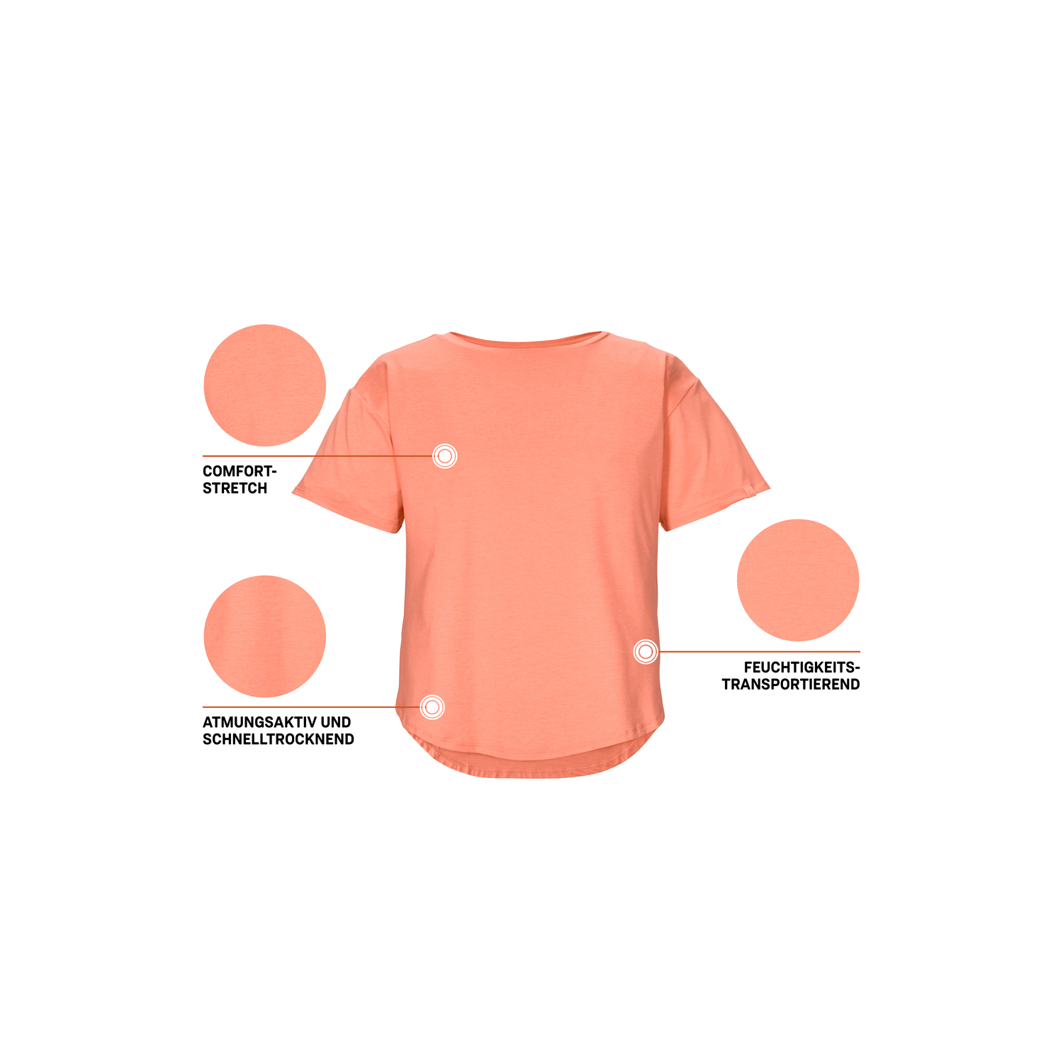 Damen killtec Orange