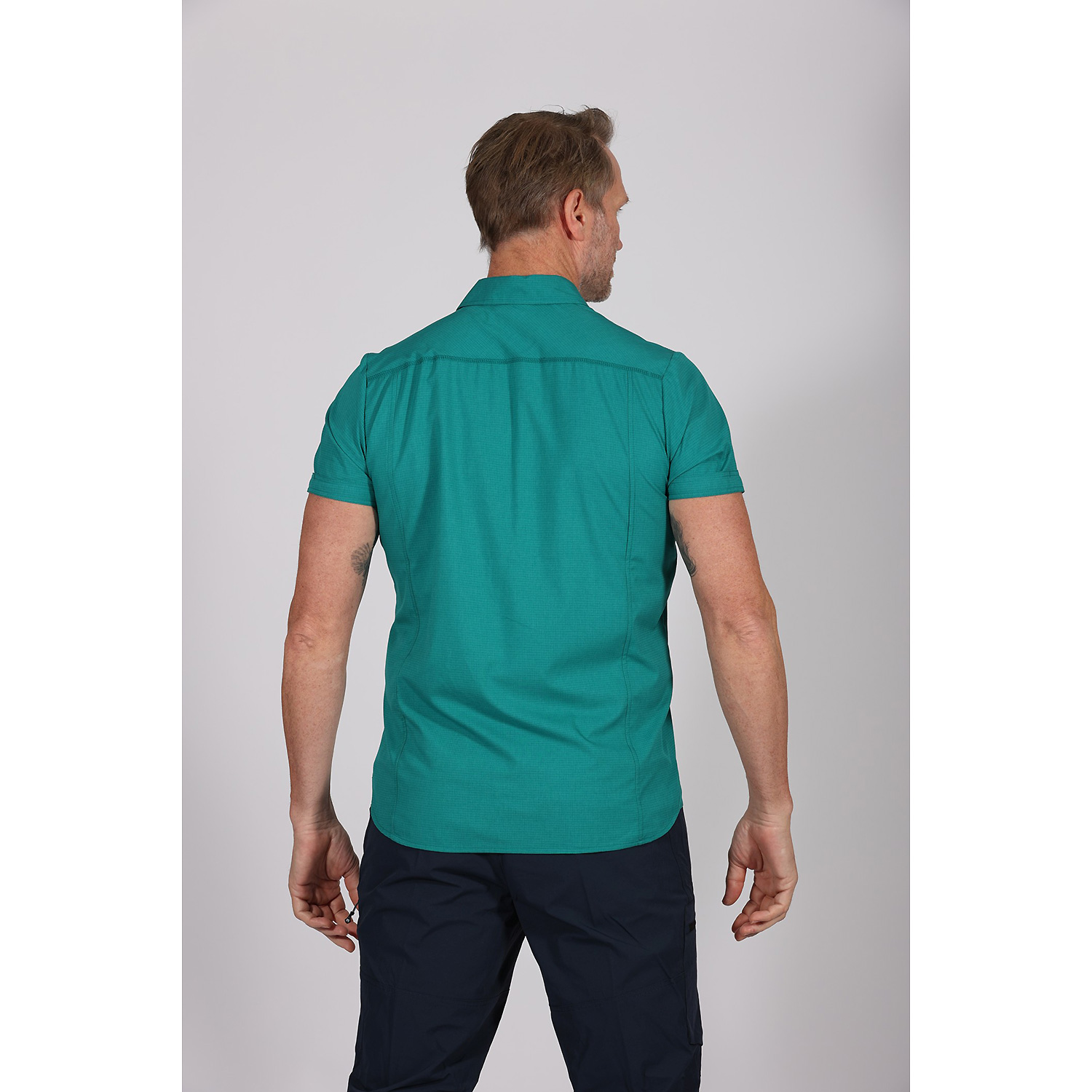Herren Maul Sport Petrol Coesfeld II - 1/2 Hemd Karo el 61 58 Hemd