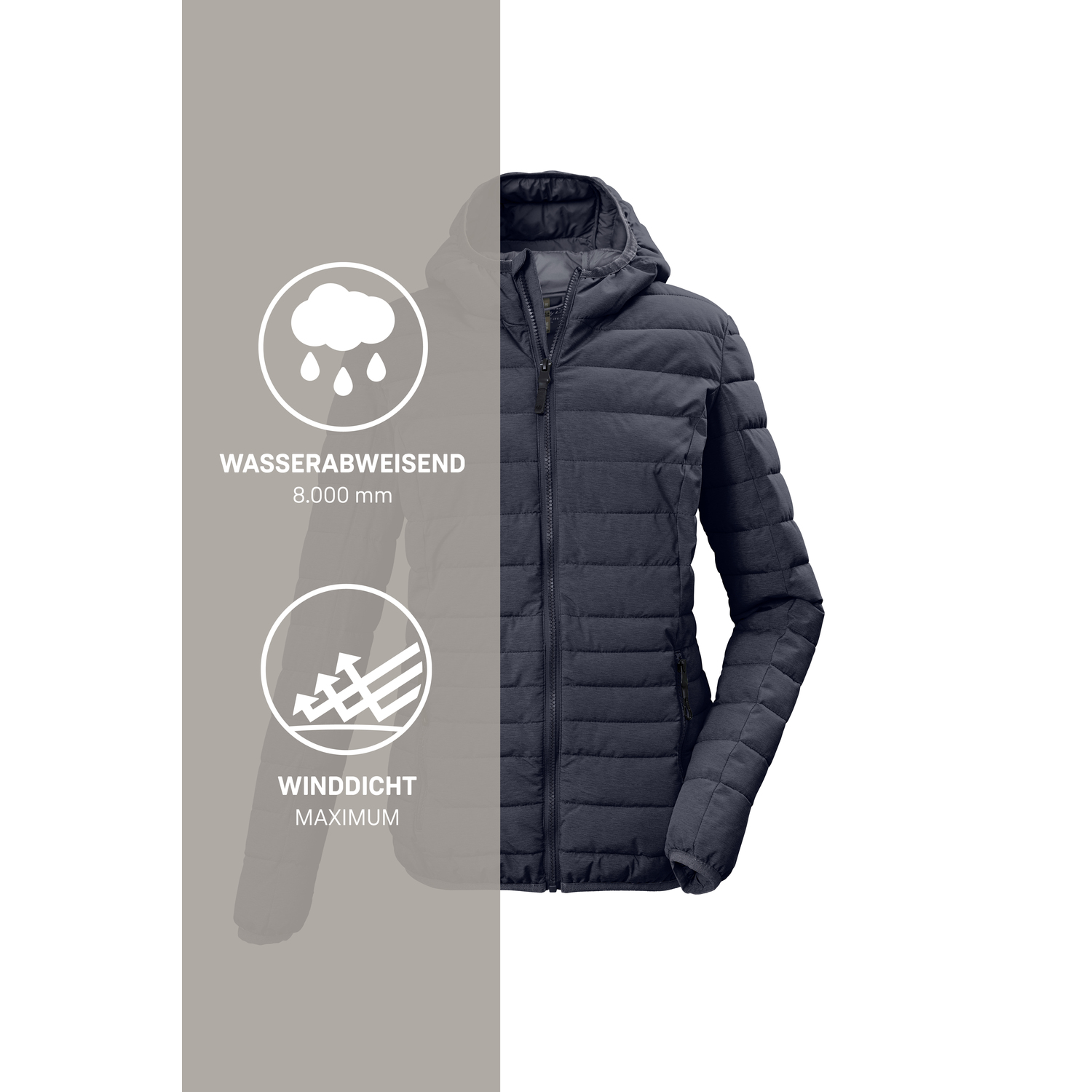 Damen G.I.G.A. DX by killtec Blau GW 49 WMN QLTD JCKT 00814 50 Funktionsjacke