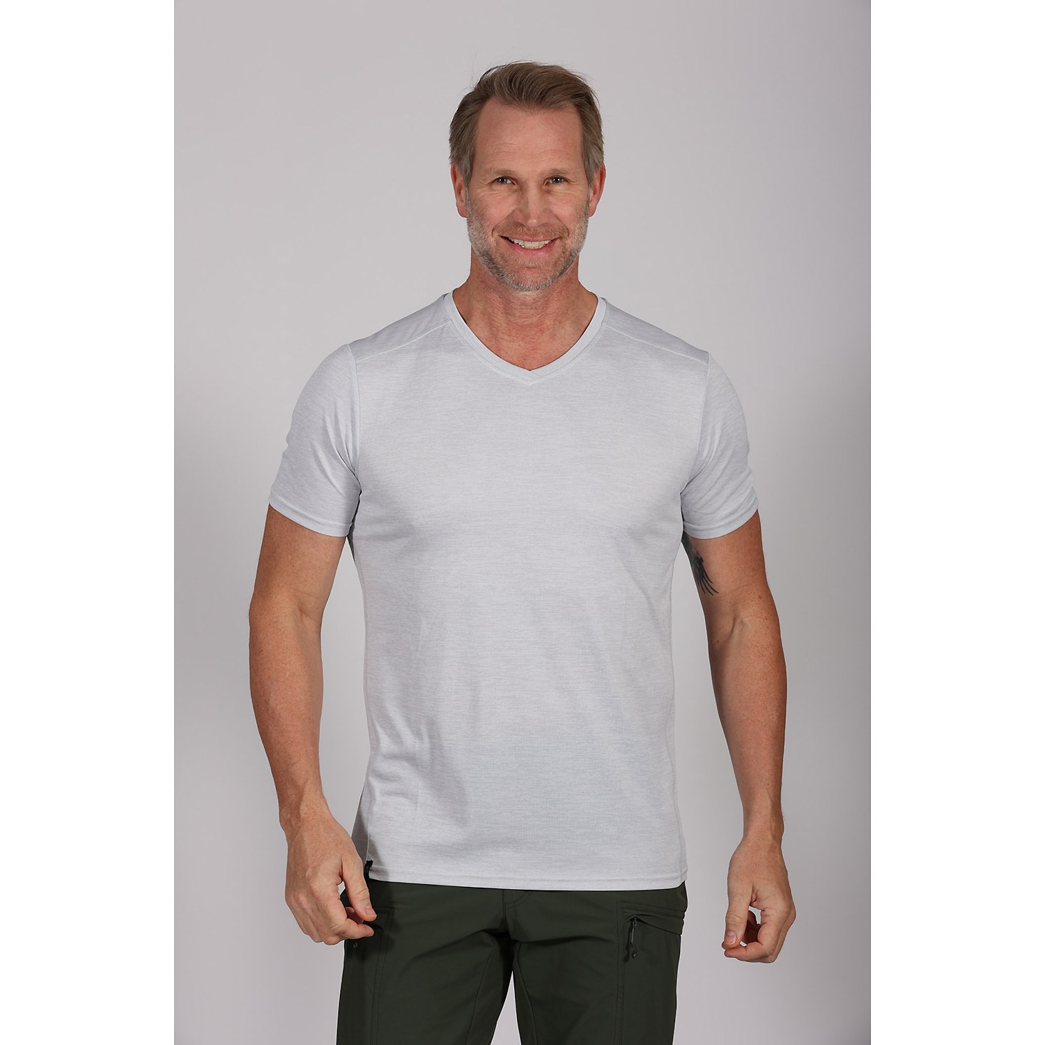 Herren Maul Sport Weiß Mike fresh - 1/2 T-Shirt 99 68 Shirt