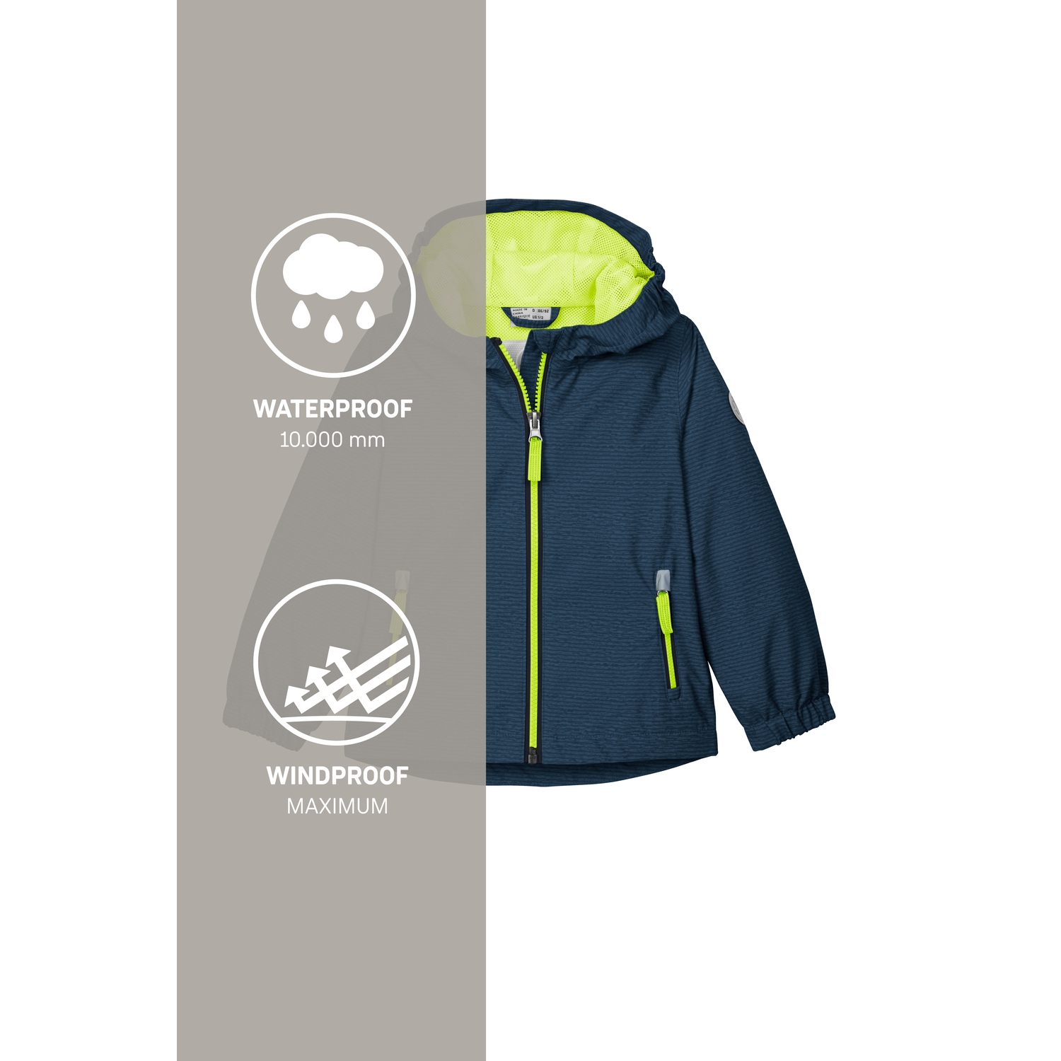 Minis first instinct by killtec Blau FIOS 6 MNS JCKT 00262 122/8 Funktionsjacke