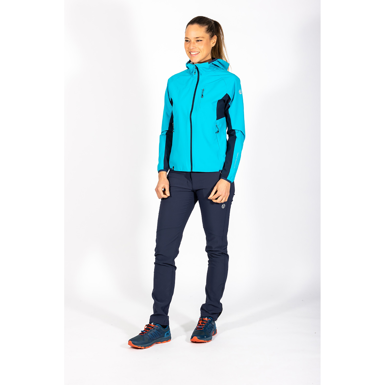 Damen Maul Sport Türkis Wildbarren ultra - Softshellja 1772 44 Funktionsjacke
