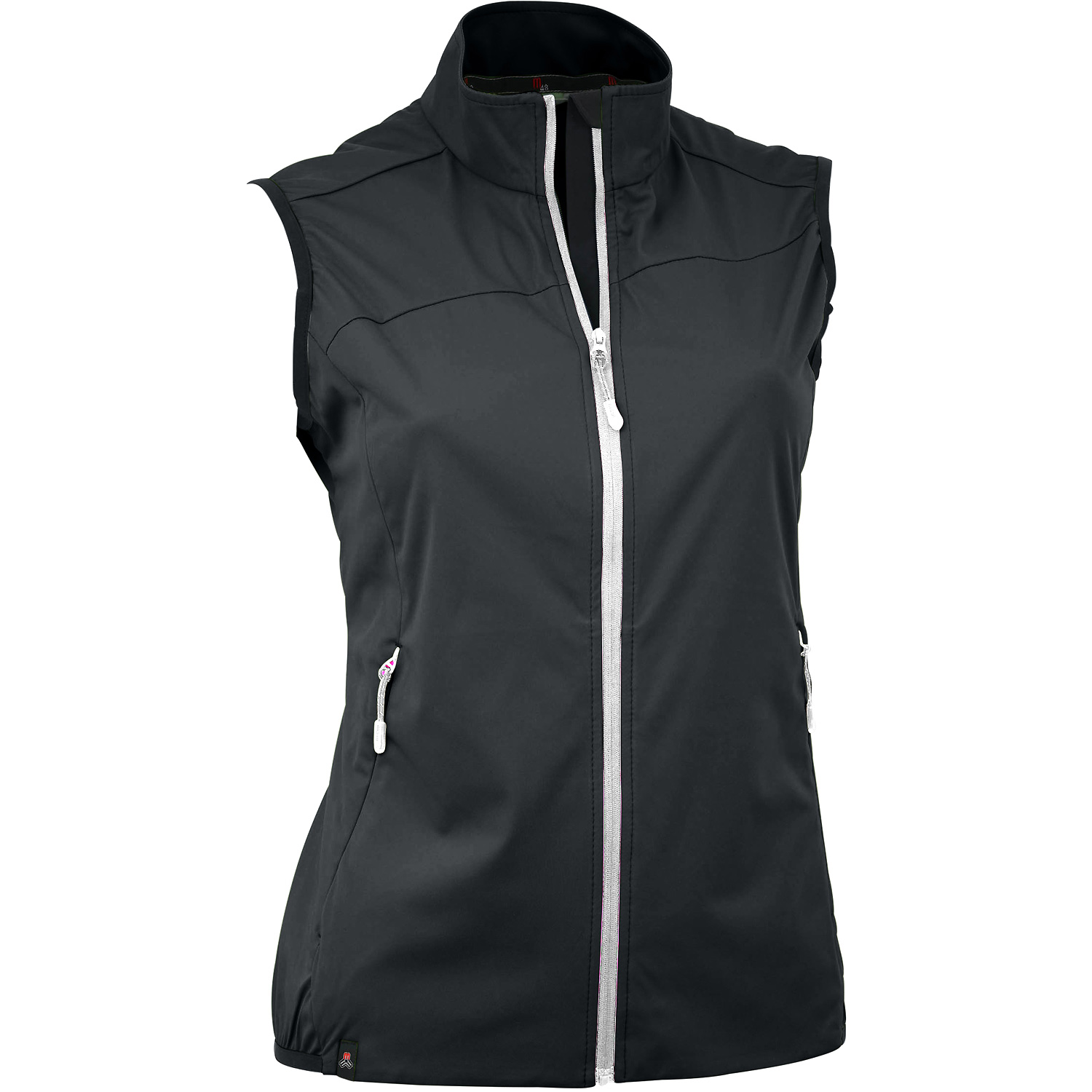 Damen Maul Sport Schwarz Entschenkopf-Softshellweste 01 48 Weste