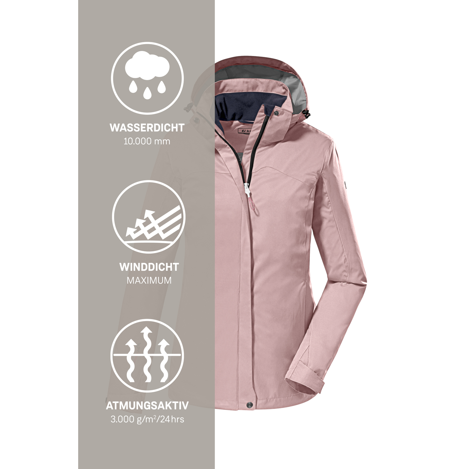 Damen killtec Rose KOS 133 WMN JCKT Funktionsjacke