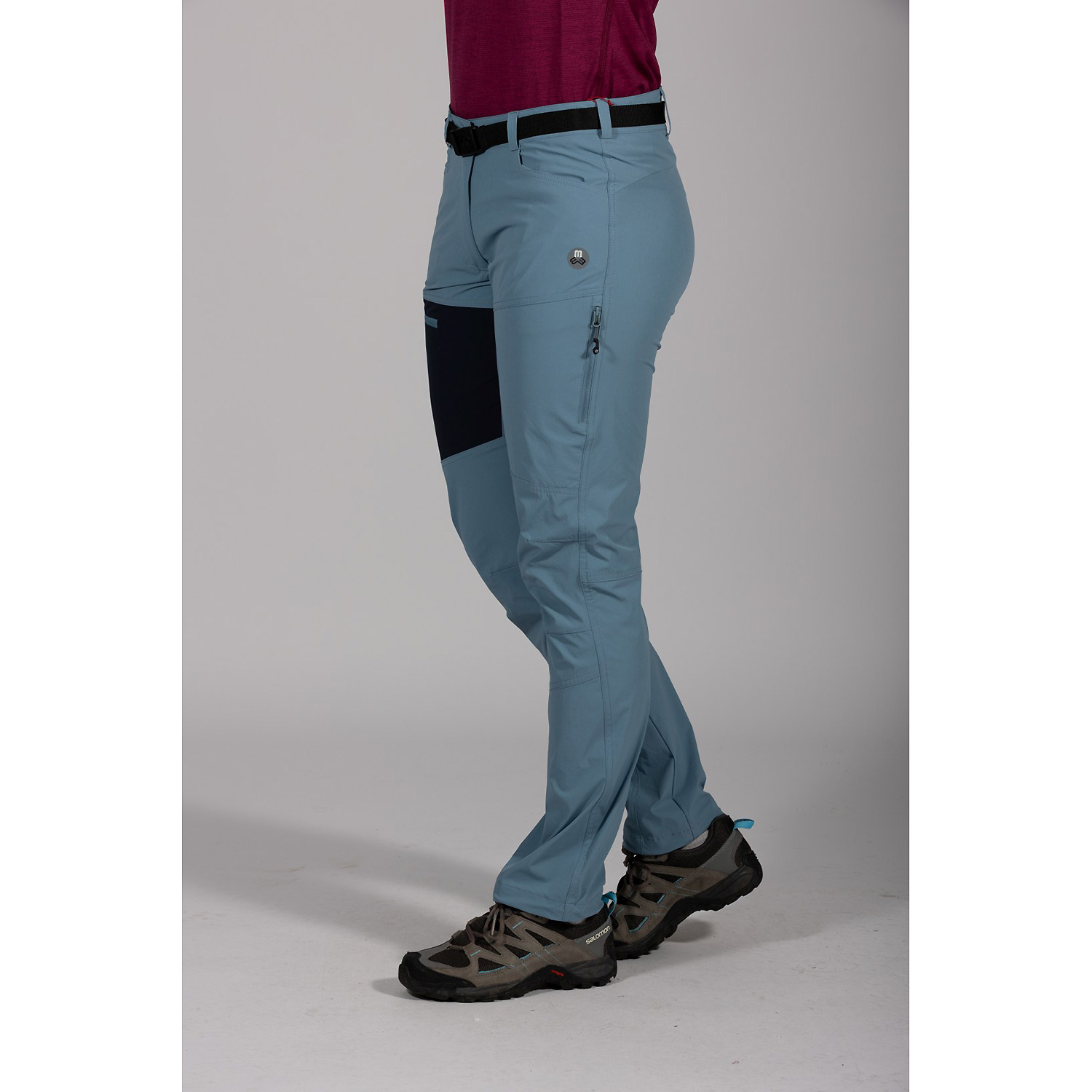 Damen Maul Sport Blau Astoria 3XT - lange Hose elast 7972 42 Hose