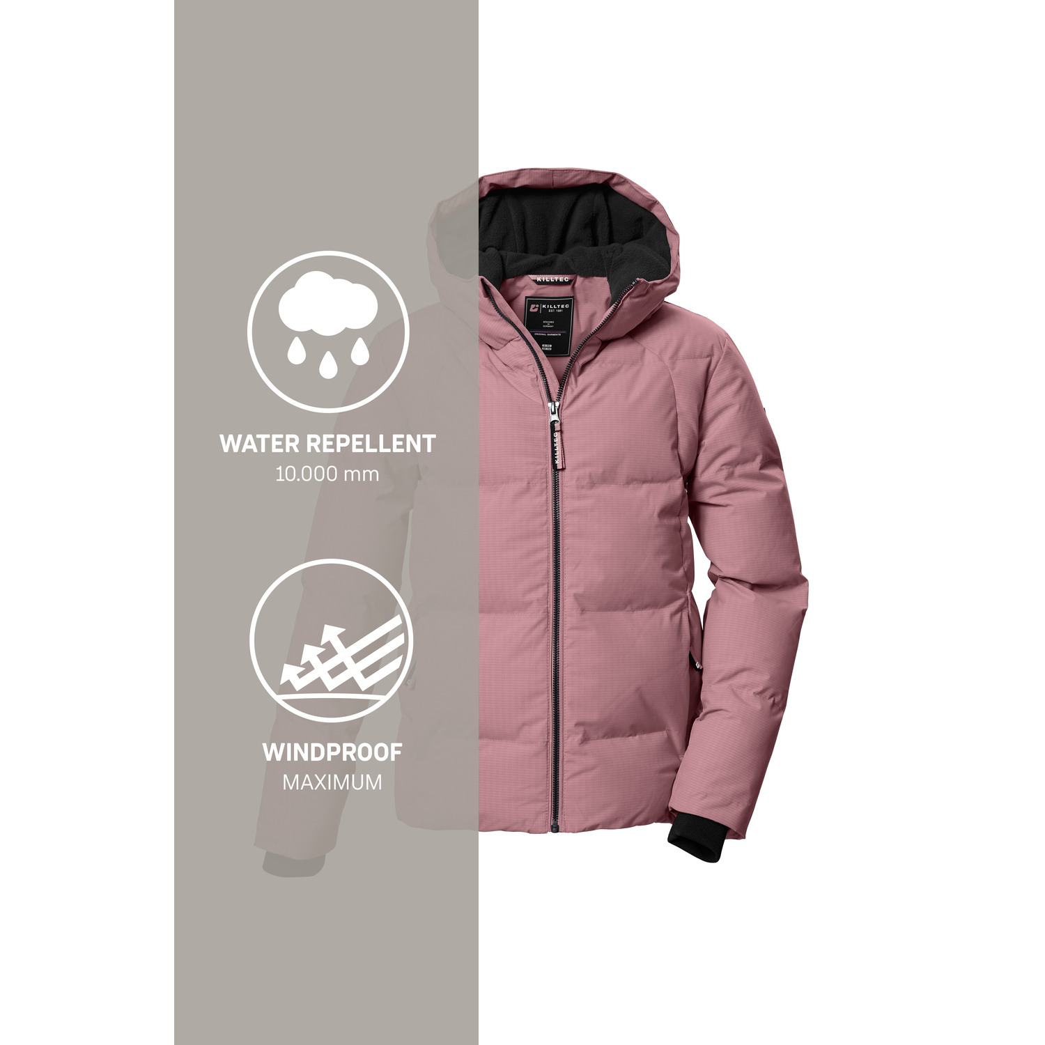 Kinder Mädchen killtec Rose KOW 357 GRLS QLTD JCKT 00427 176 Funktionsjacke