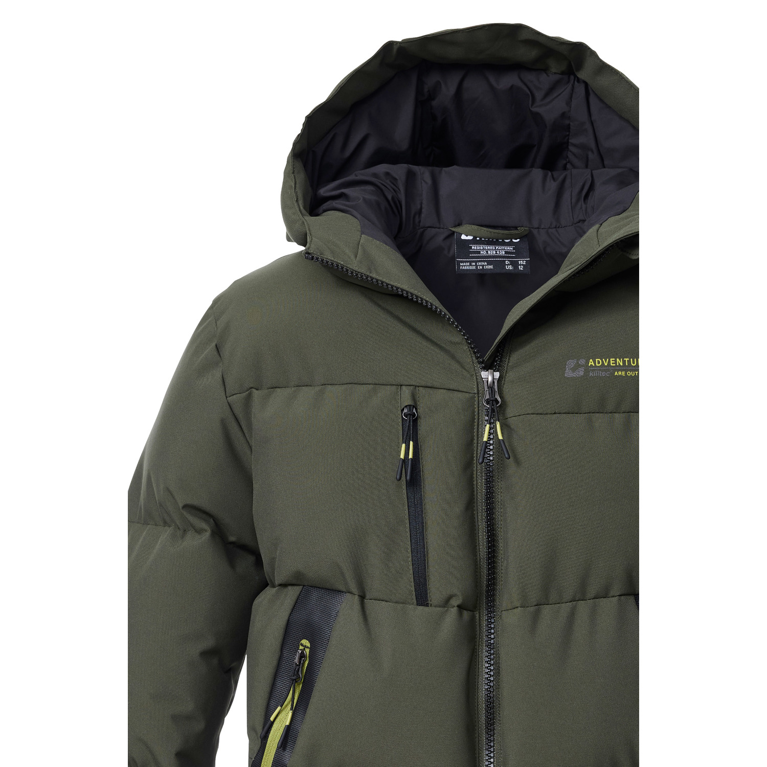 Kinder killtec Dunkeloliv KOW 239 BYS QLTD JCKT Funktionsjacke