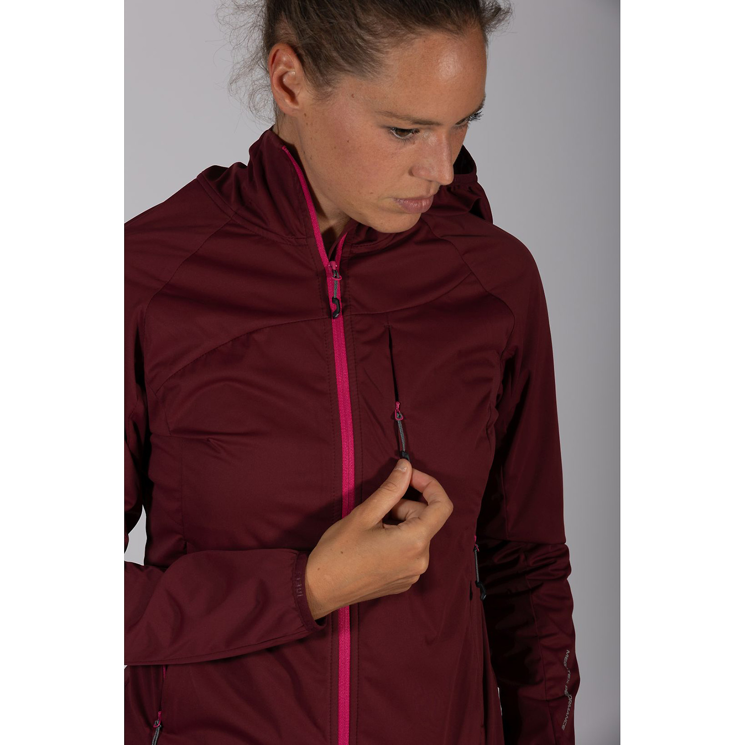 Damen Maul Sport Dunkelrot Wildbarren 10.0 - Softshelljac 8282 34 Funktionsjacke