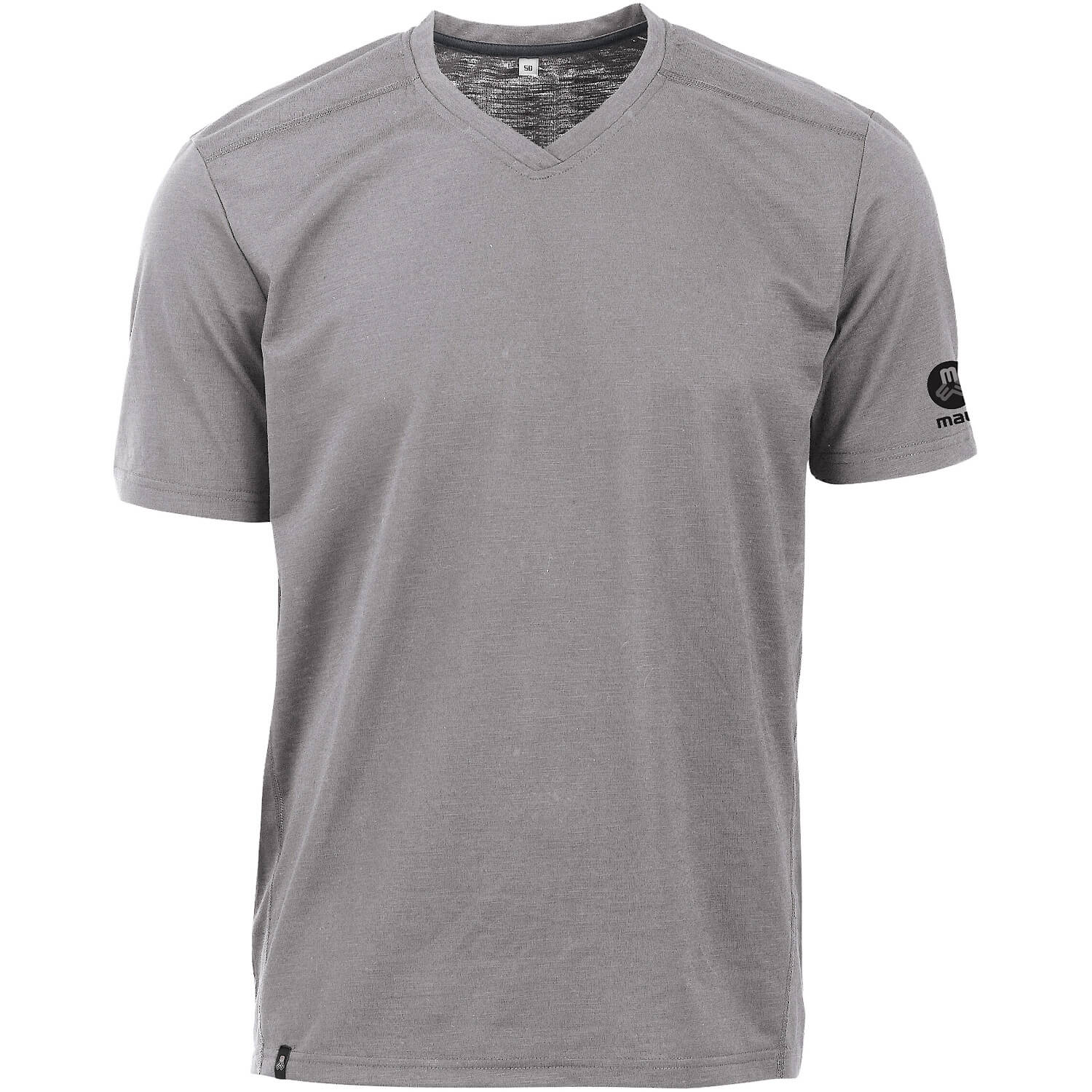 Herren Maul Sport Grau Mike fresh - 1/2 T-Shirt+Print 07 68 Shirt