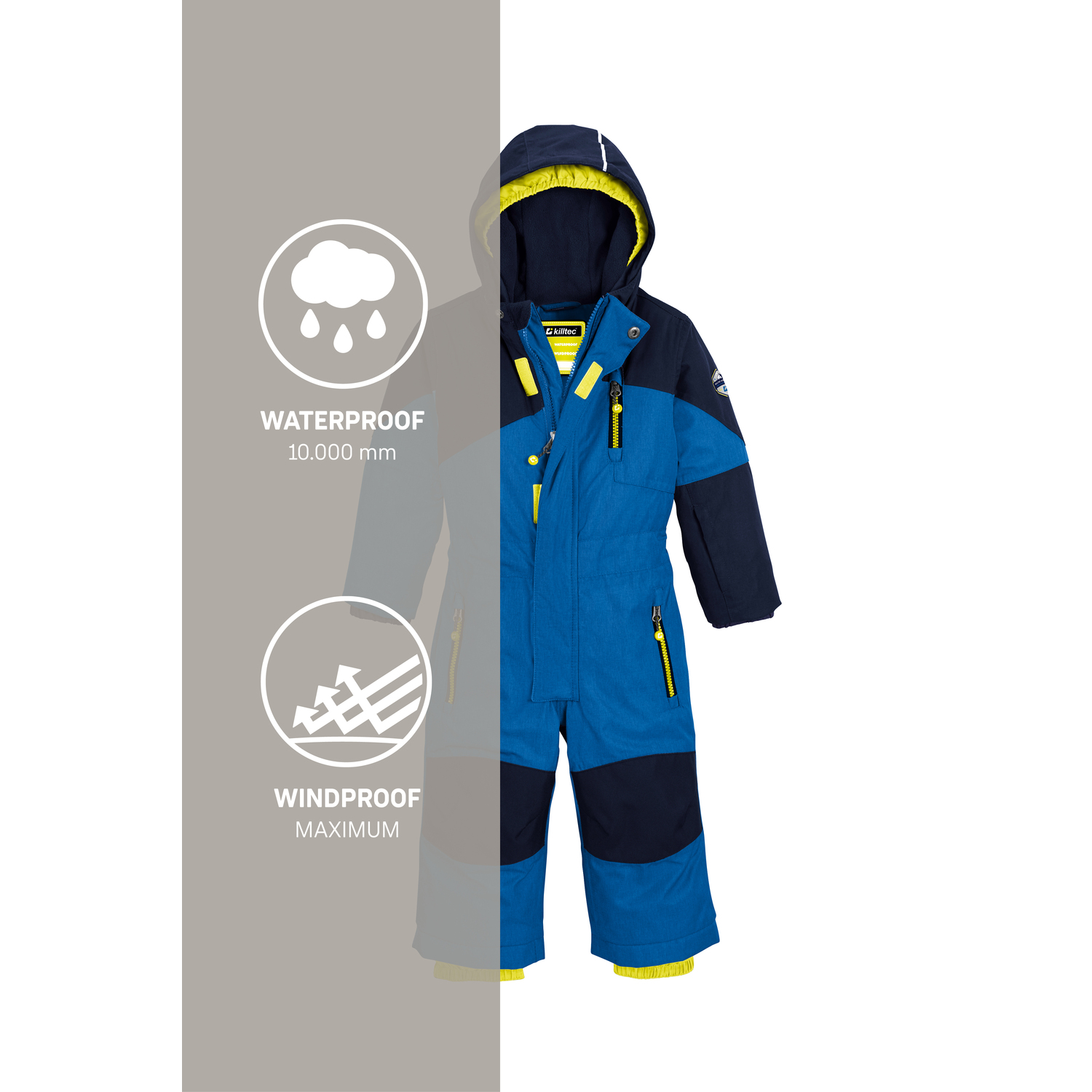 Minis killtec Royal Blau mit Oberteil Kesley Mini Overall