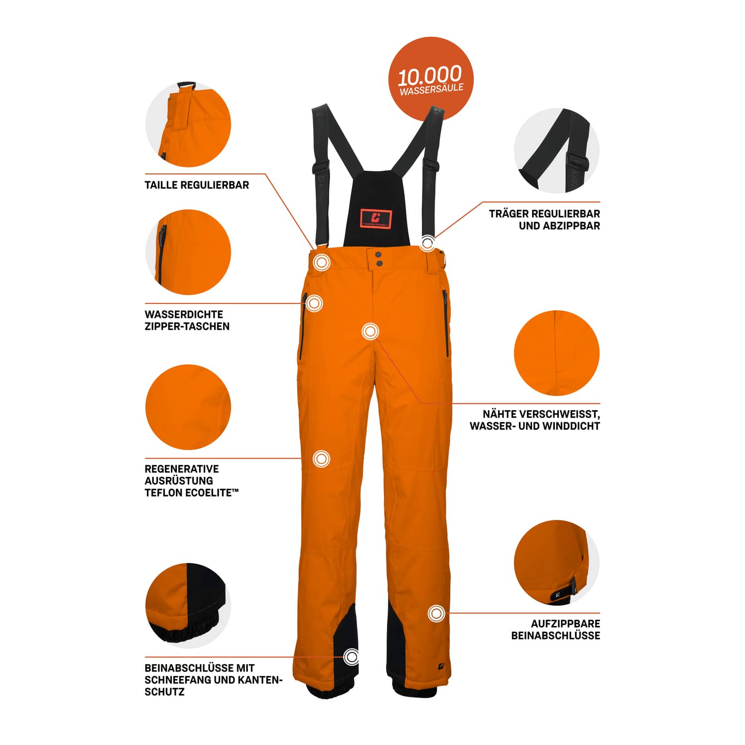Herren killtec Orange