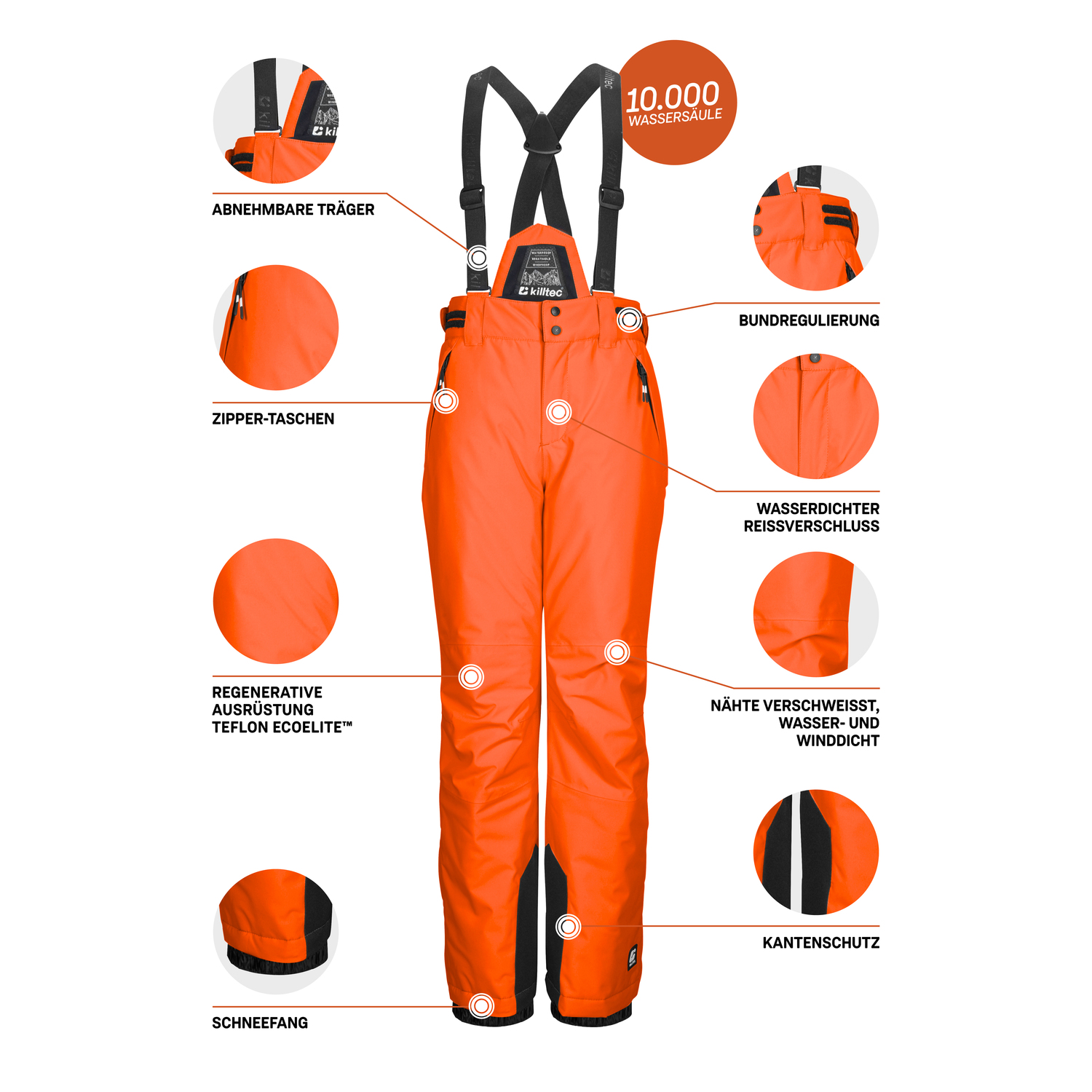 Kinder killtec Orange