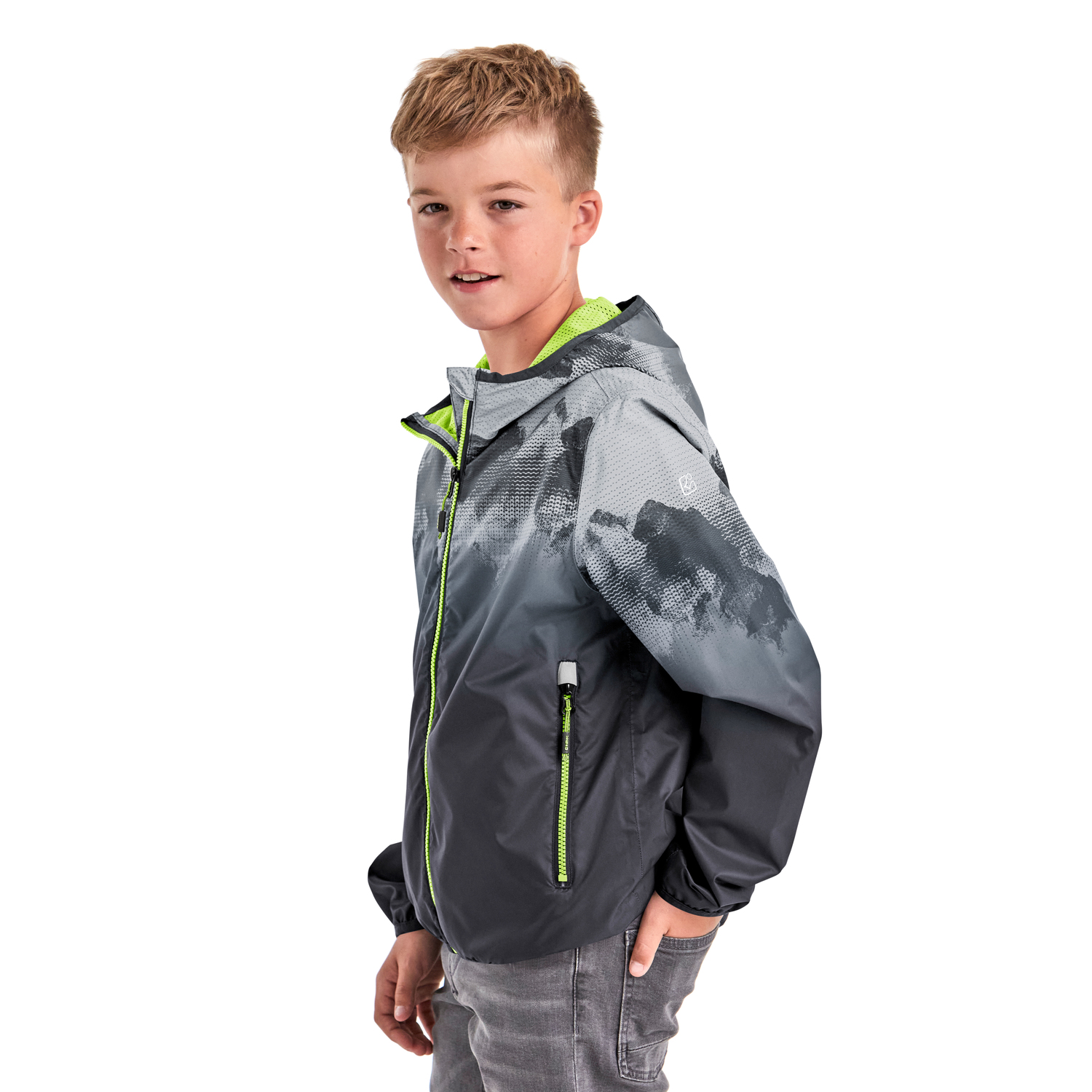 Jungen Kinder killtec Schwarz Lyse BYS JCKT B 00200 176 Regenjacke