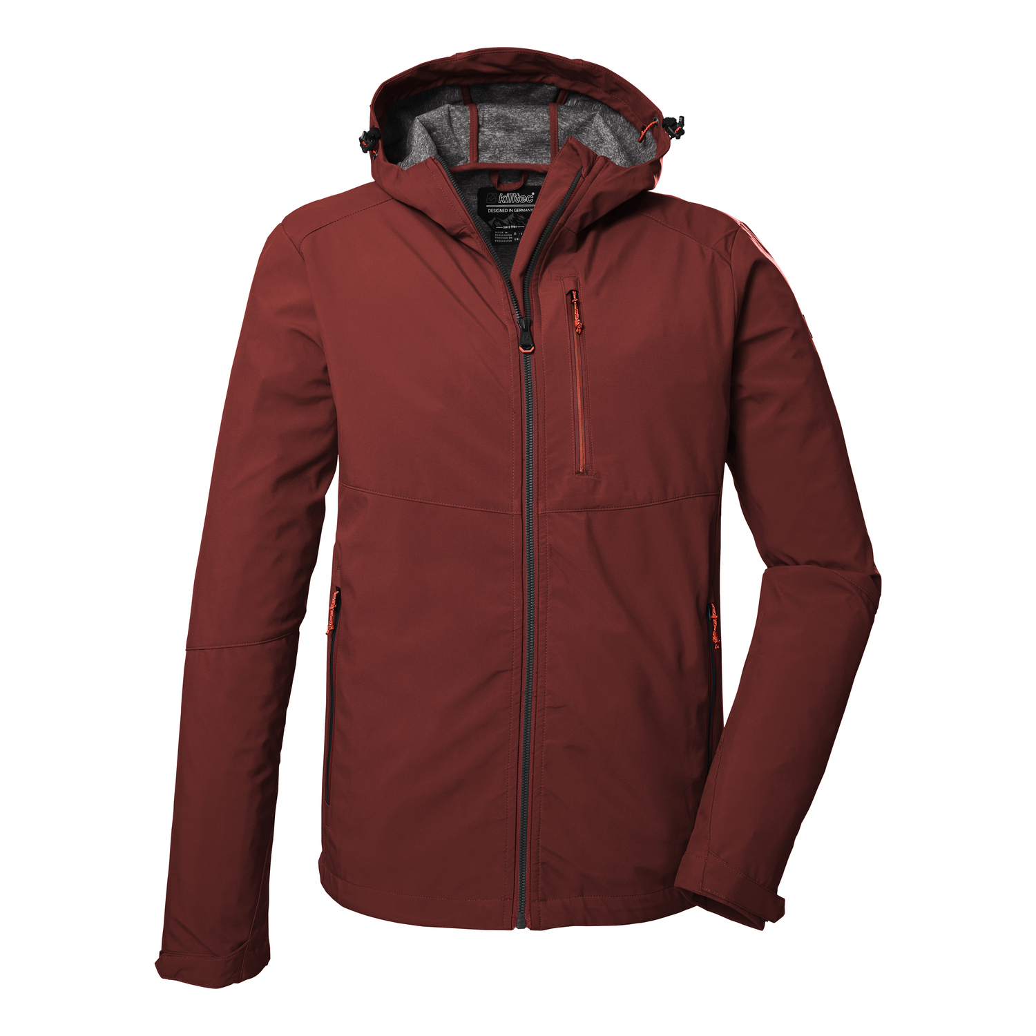 Herren killtec Rot KOS 259 MN SFTSHLL JCKT 00454 4XL Funktionsjacke