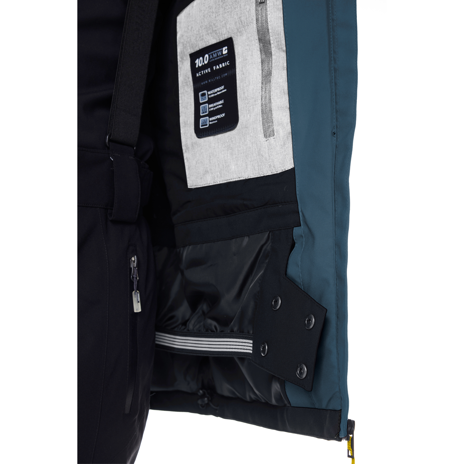 Herren killtec Blau KSW 45 MN SKI JCKT 00872 4XL Funktionsjacke
