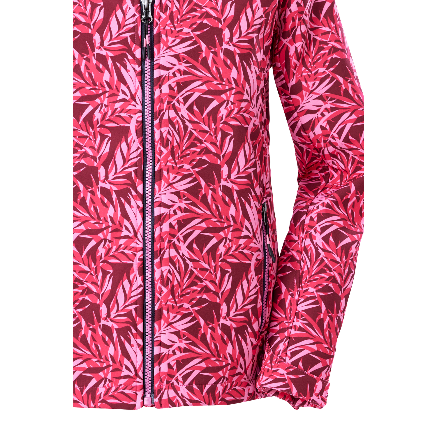 Mädchen Kinder killtec Rose Print Funktionsjacke