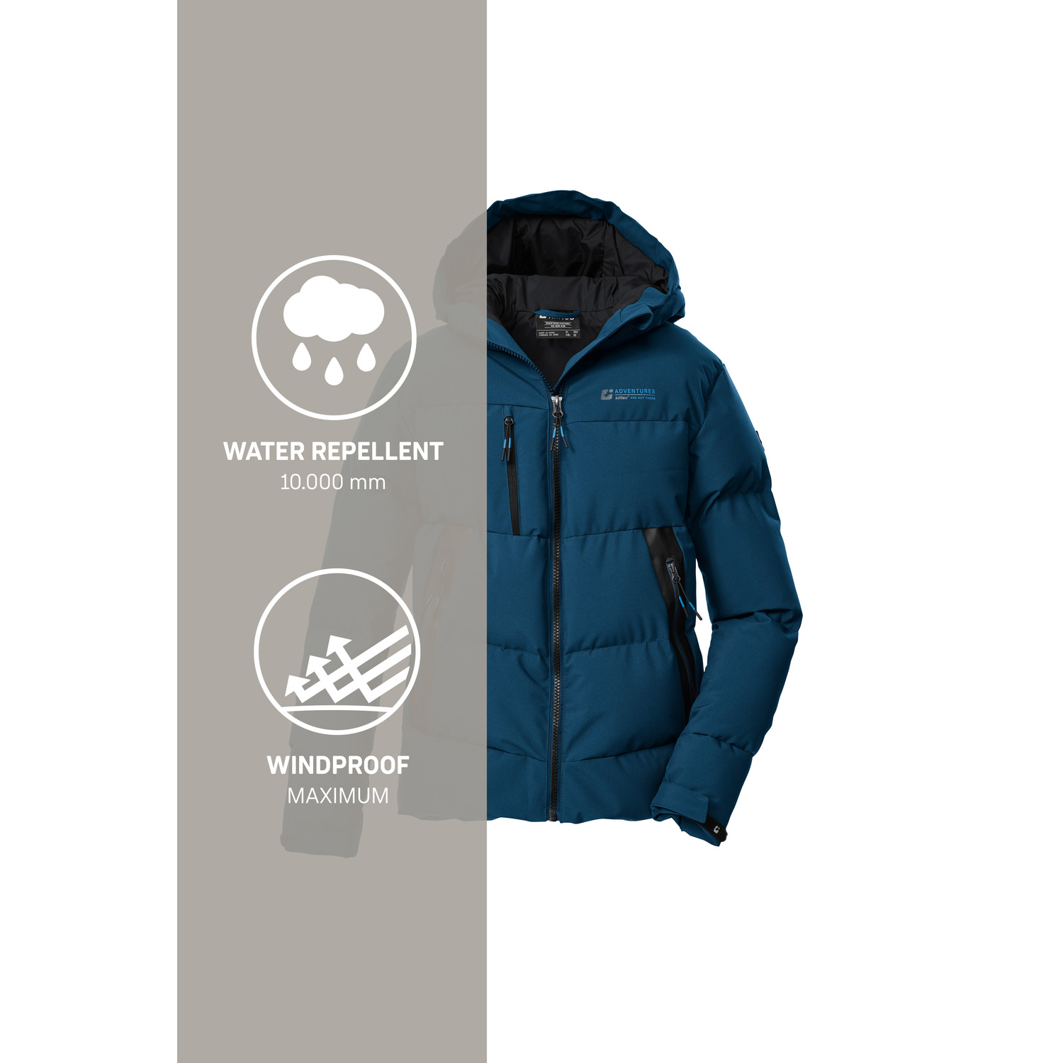 Kinder killtec Blau KOW 239 BYS QLTD JCKT 00811 176 Funktionsjacke