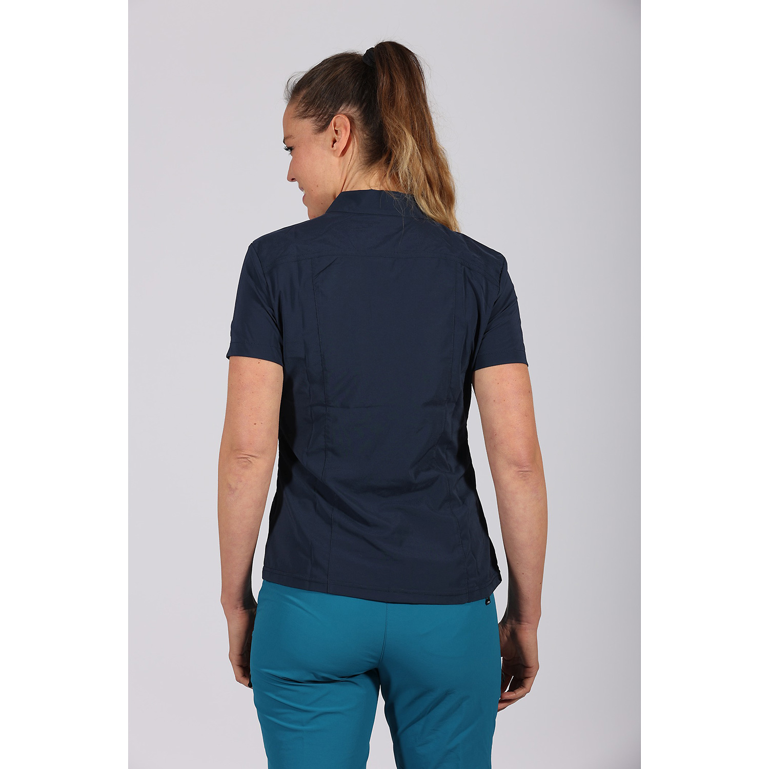 Damen Maul Sport Marine Madrisella - leichte Fleecewes 10 36 Weste