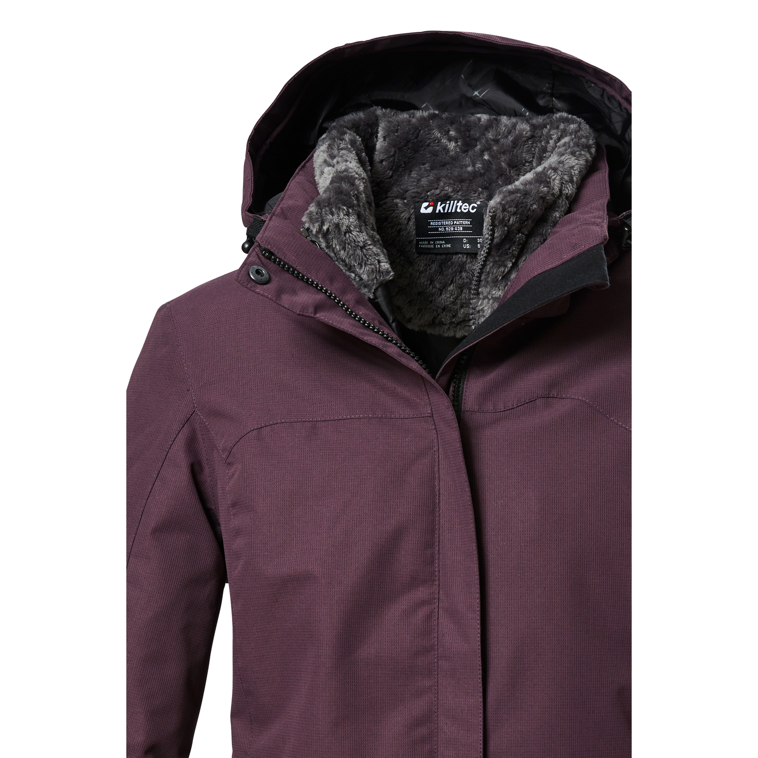 Damen killtec Pflaume KOW 303 WMN JCKT 00439 50 Doppeljacke