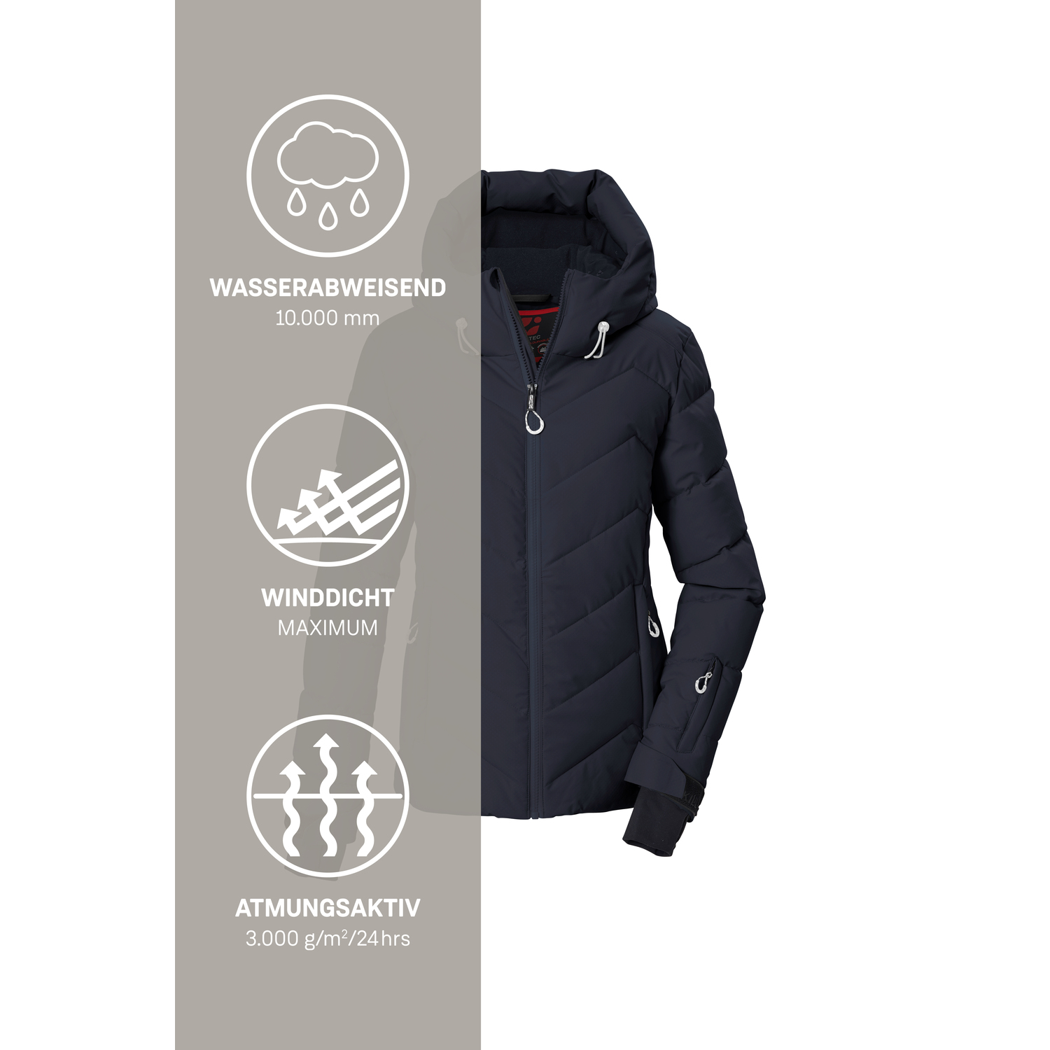 Damen killtec Blau