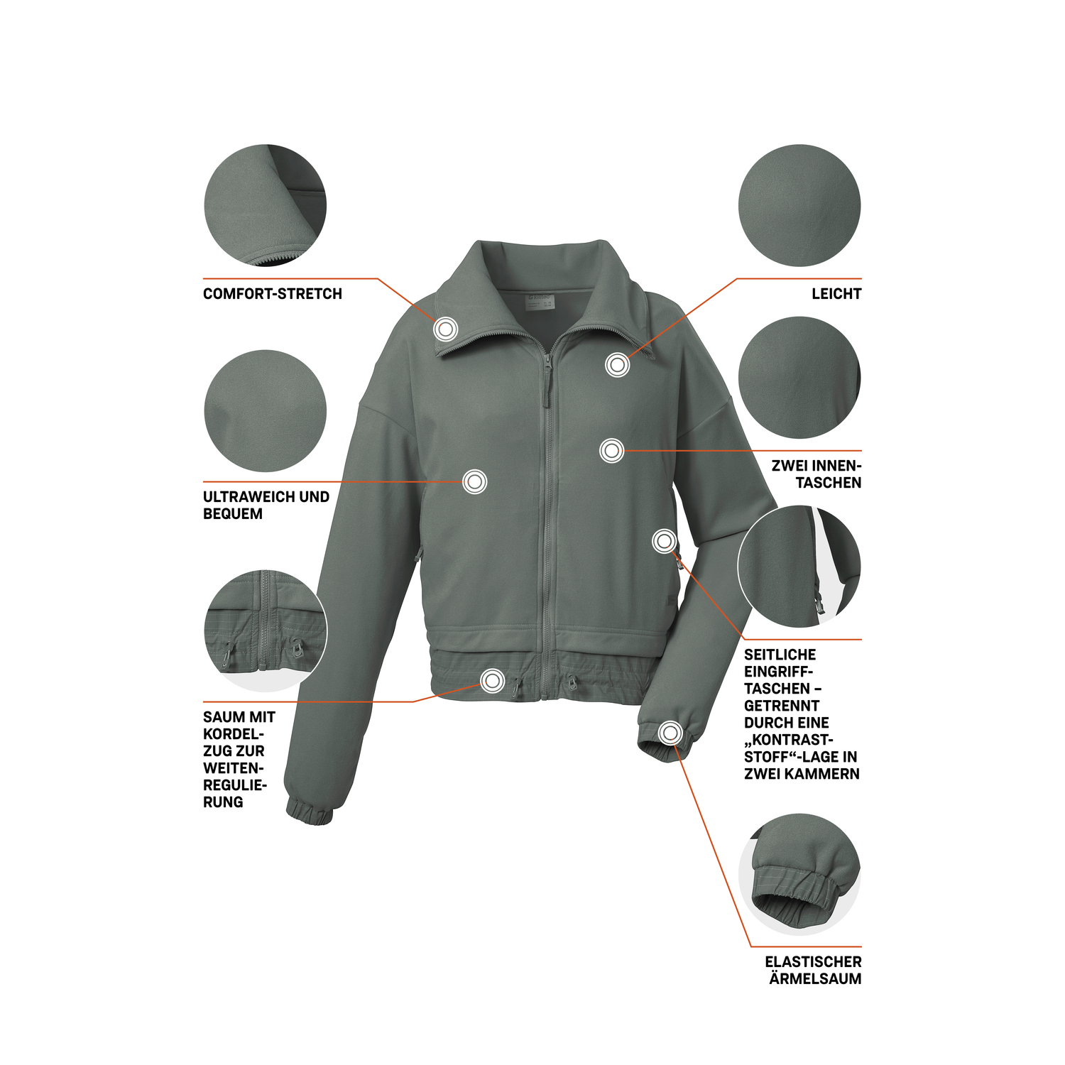 Damen killtec Grau