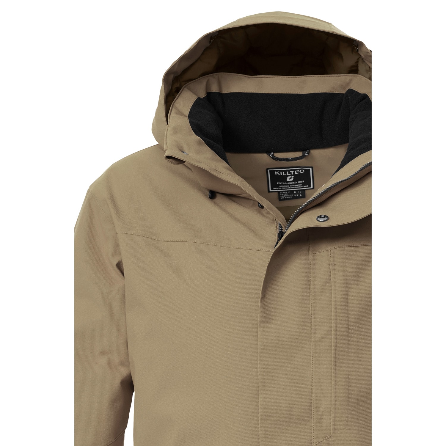 Herren killtec Grau KOW 85 MN PRK Mantel