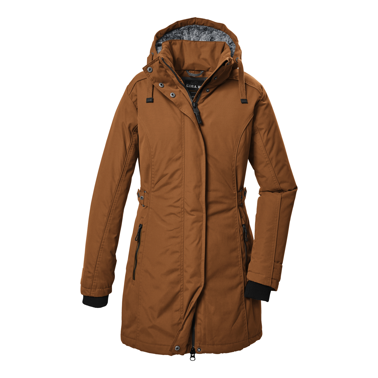 Parka Impermeable Mujer Killtec G.I.G.A. DX - Capucha Ajustable, 10.000 Mm Columna De Agua, Sin PFAS