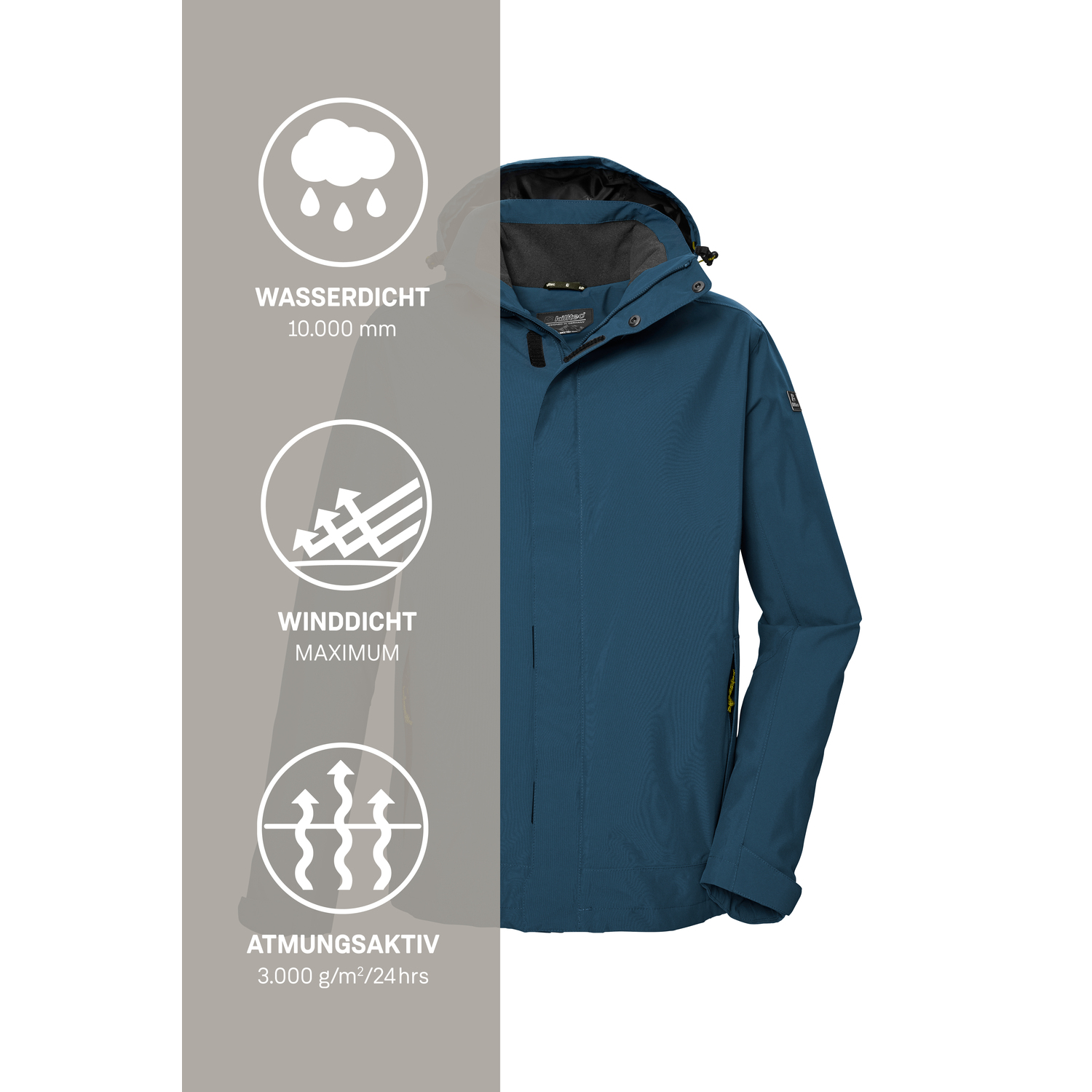 Herren killtec Blau KOS 87 MN JCKT_XENIOS Funktionsjacke