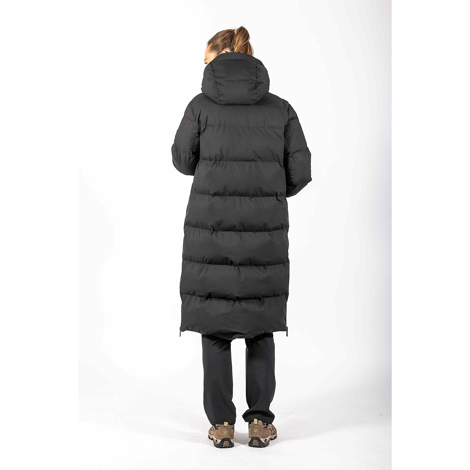 Damen Maul Sport Schwarz Halifax Megatex Steppmantel 13 44 Mantel