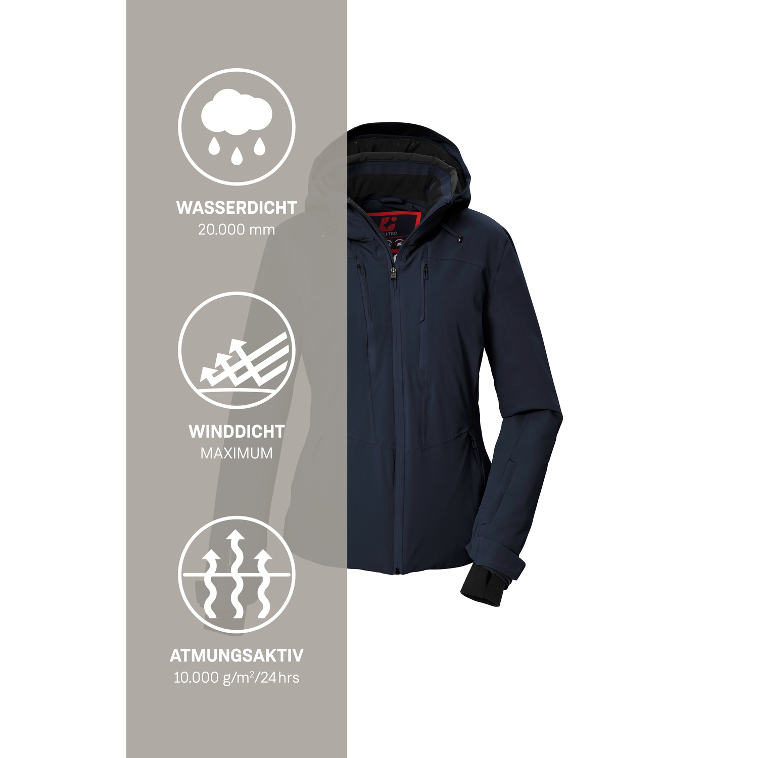Damen killtec Blau
