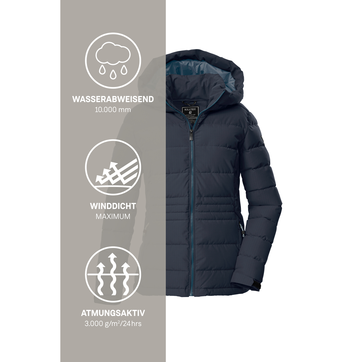 Damen killtec Blau
