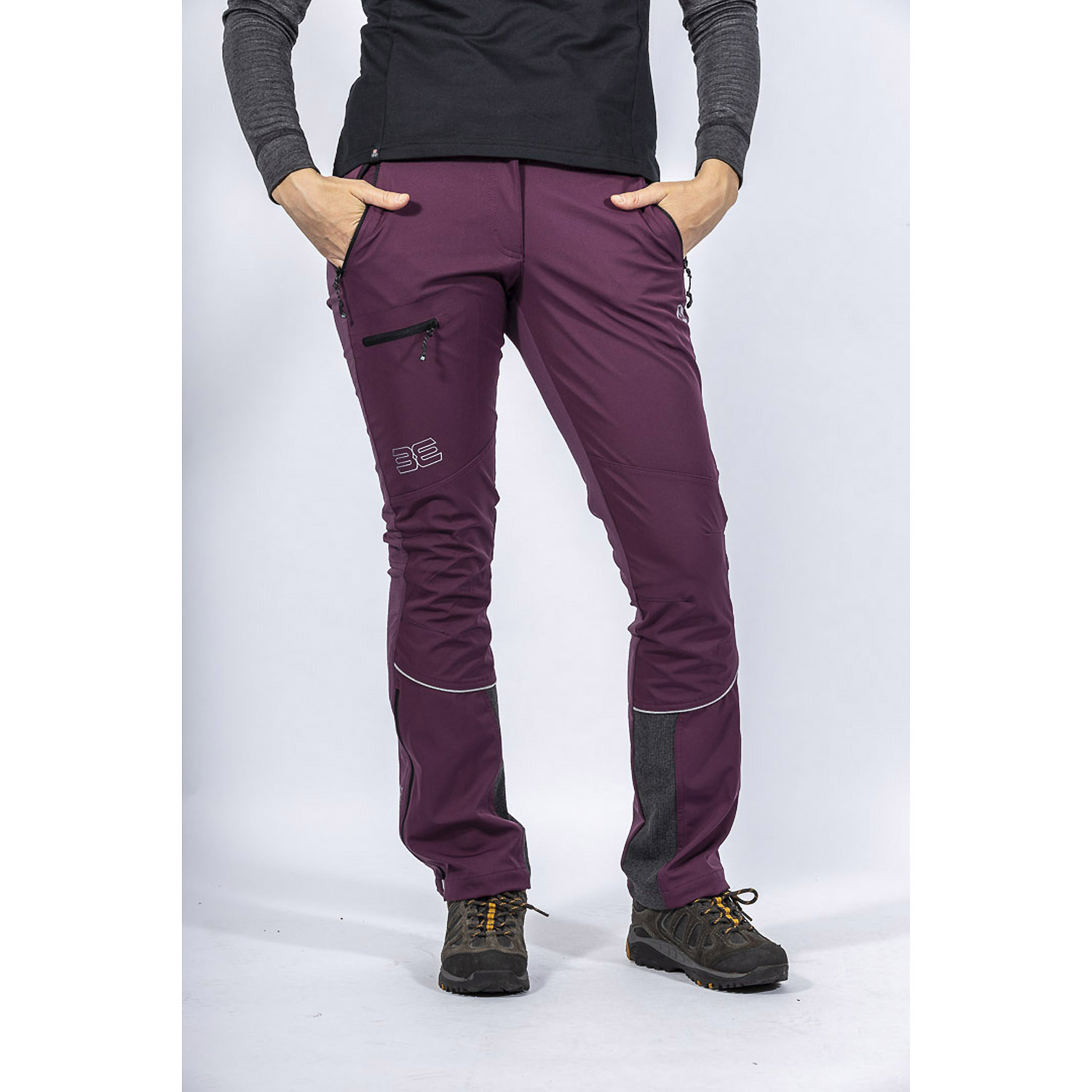 Damen Maul Sport Flieder Nancy - Hybrid Softshellmantel 0108 44 Funktionsjacke