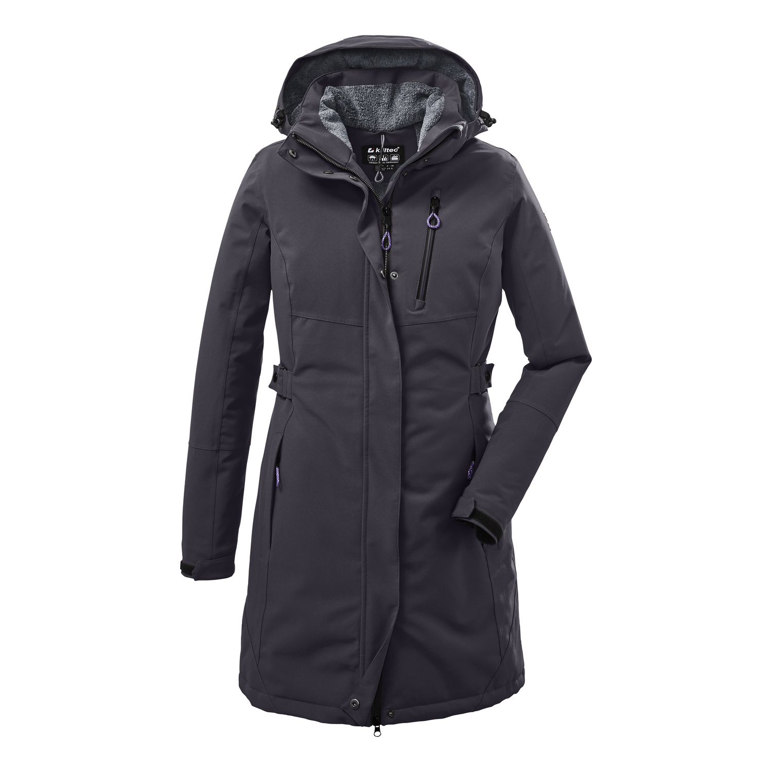 Damen killtec Silber KOW 165 WMN PRK 00890 54 Mantel