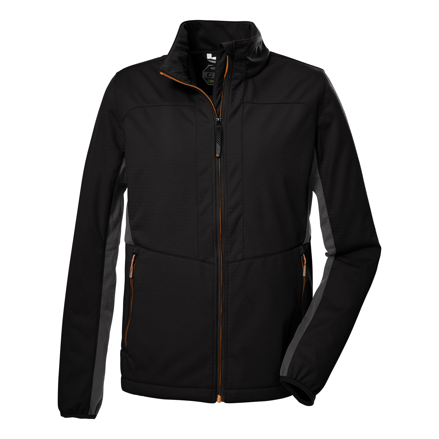 Herren killtec Schwarz KOW 42 MN SFTSHLL JCKT 00200 4XL Funktionsjacke
