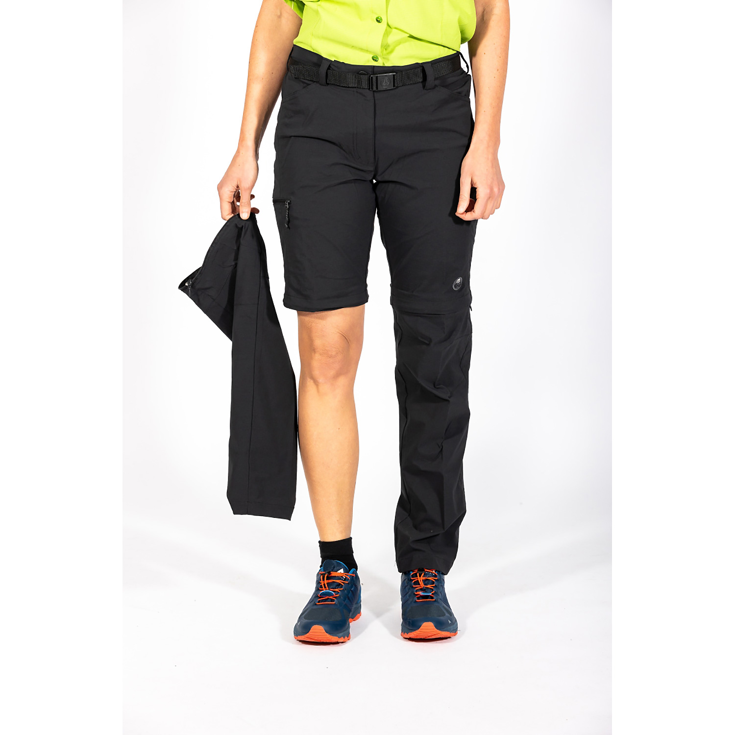 Damen Maul Sport Schwarz Hamilton 2XT - 2 in 1-zipp Hos 72 36 Hose