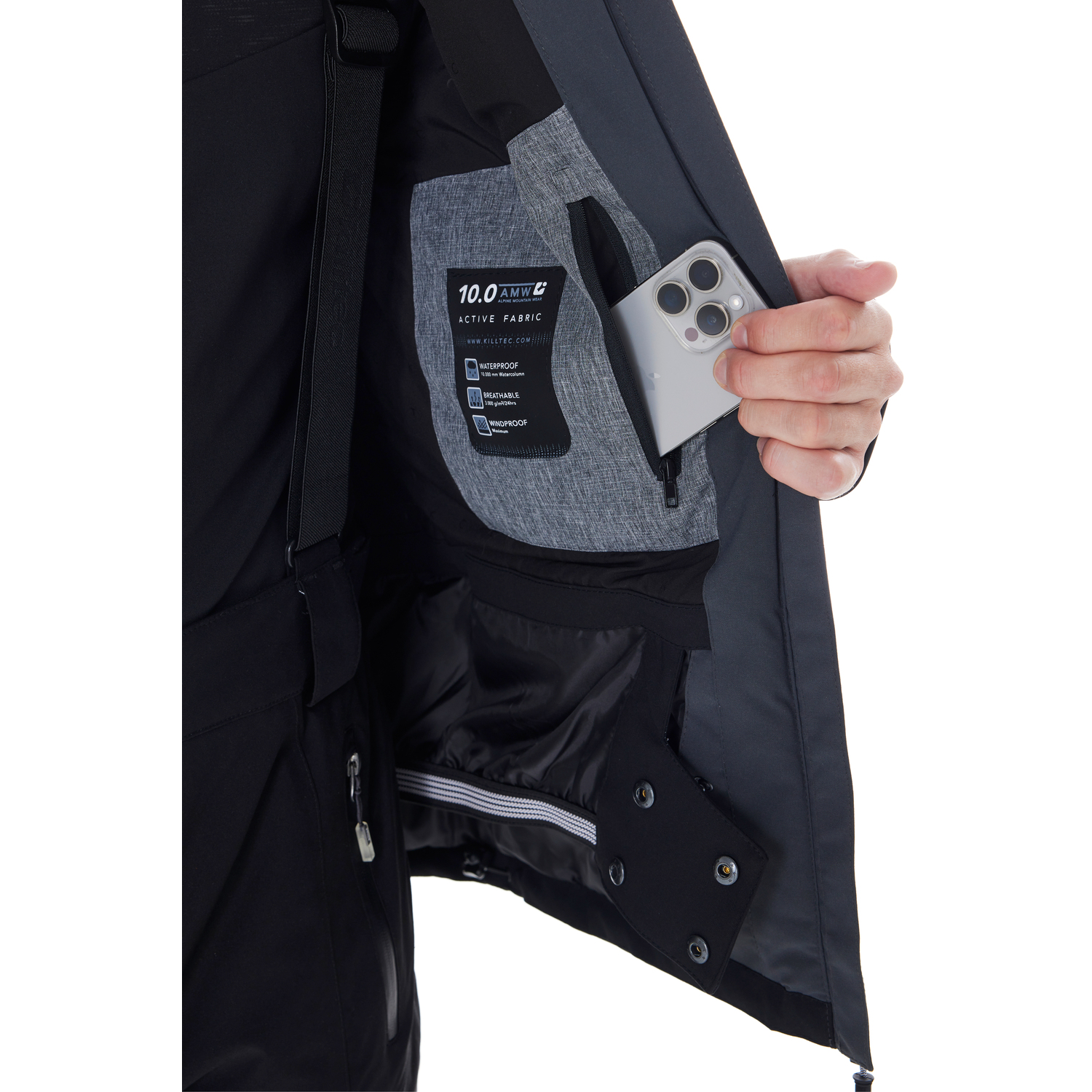 Herren killtec Grau