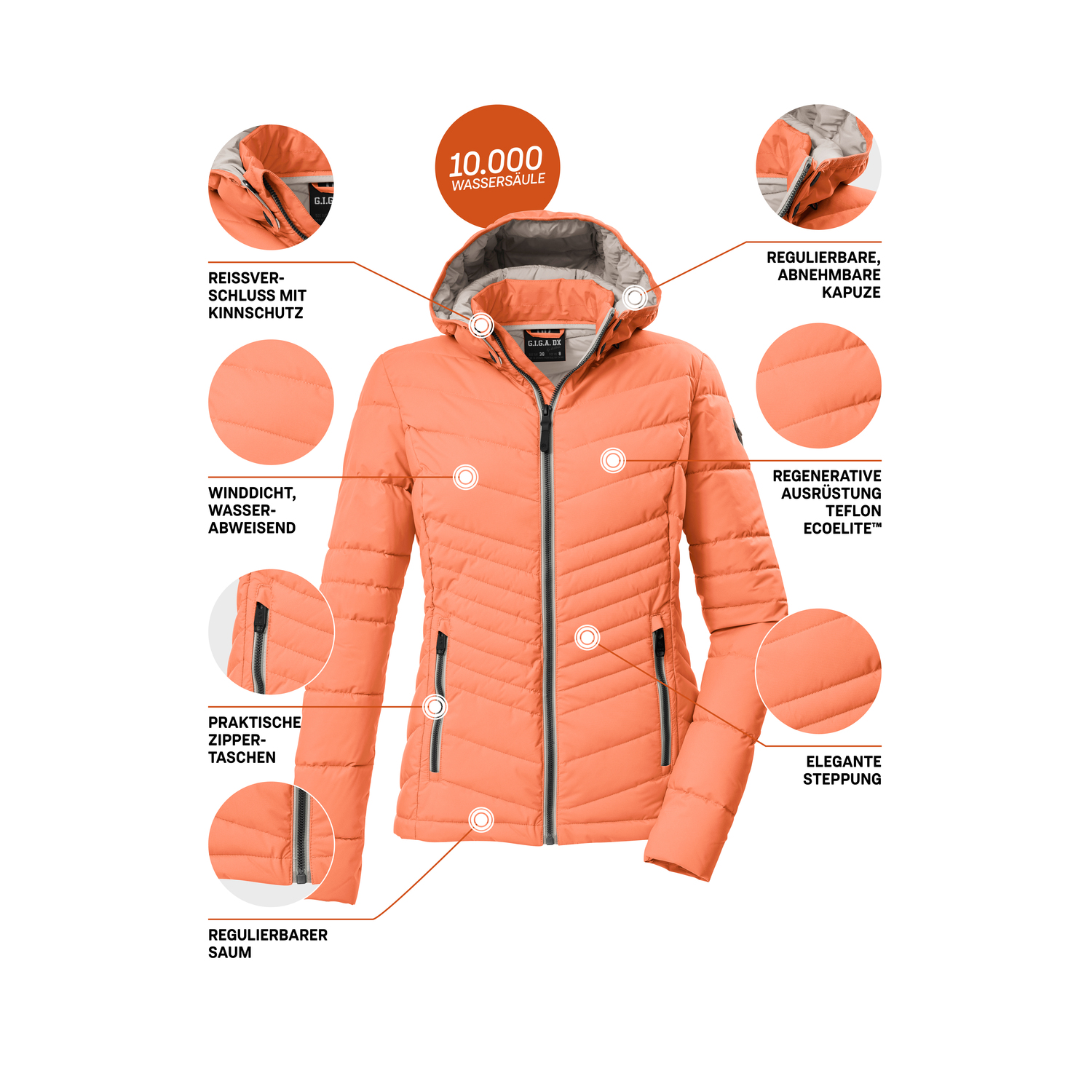 Damen G.I.G.A. DX by killtec Rose GS 91 WMN QLTD JCKT 00421 50 Funktionsjacke