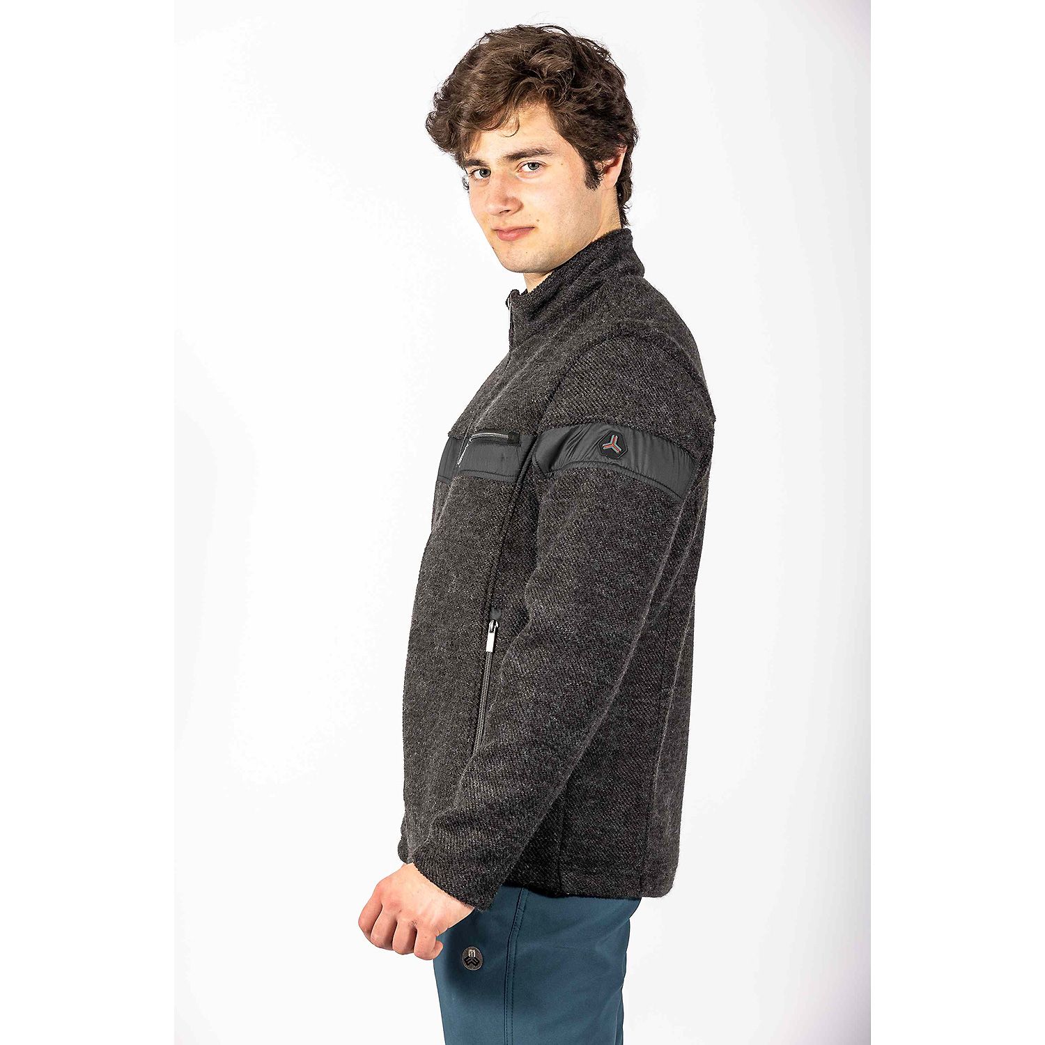 Herren Maul Sport Dunkelgrau Kreuzkopf HybridSteppjacke+Kap 4140 58 Funktionsjacke