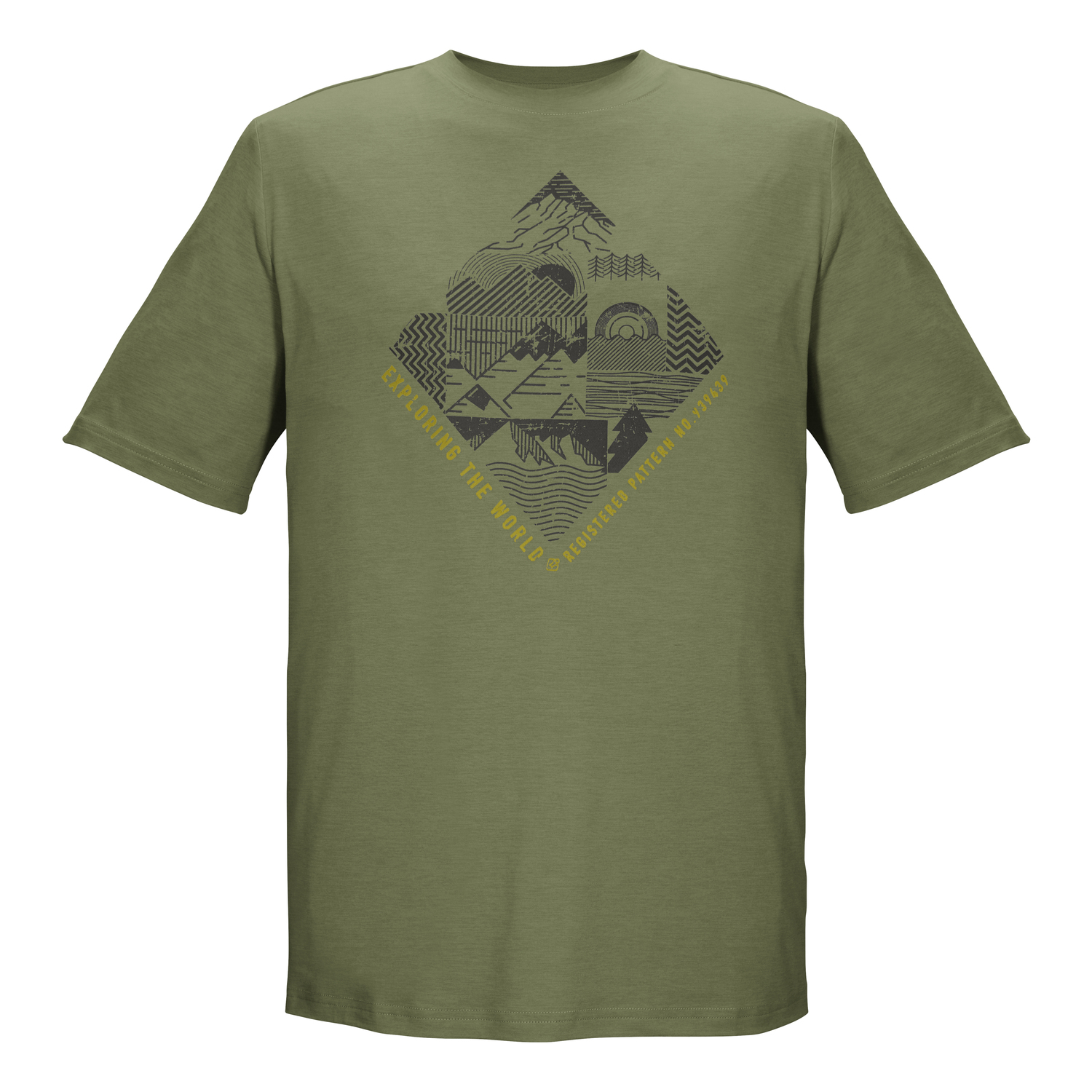 Herren killtec Grün KOS 24 MN TSHRT 00777 4XL Shirt