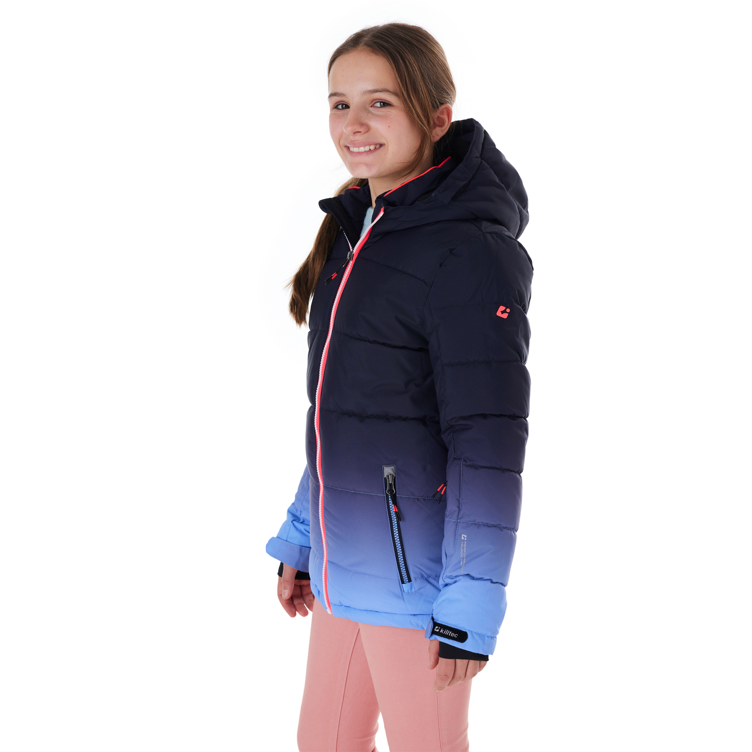 Kinder Mädchen killtec Blau KSW 330 GRLS SKI QLTD JCKT 00859 176 Funktionsjacke