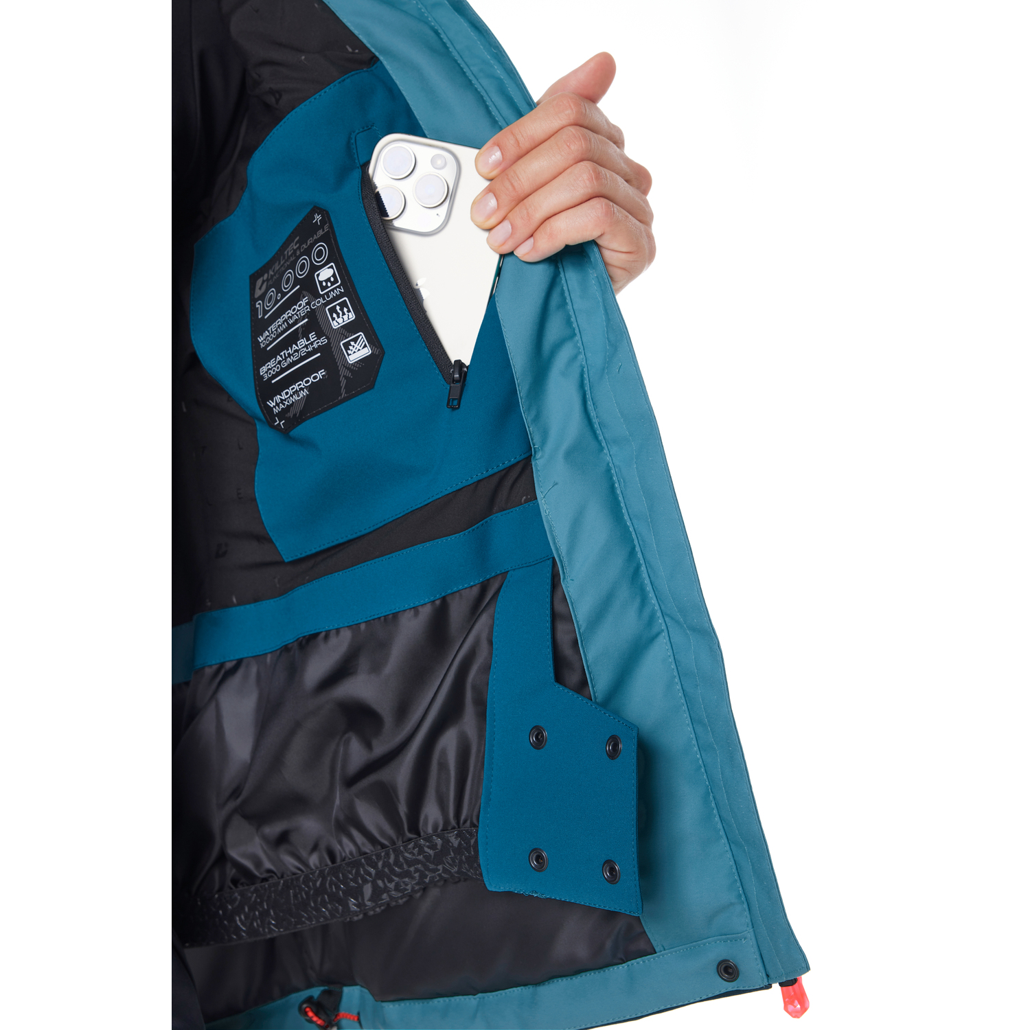 Damen killtec Blau KSW 67 WMN SKI JCKT 00820 50 Funktionsjacke