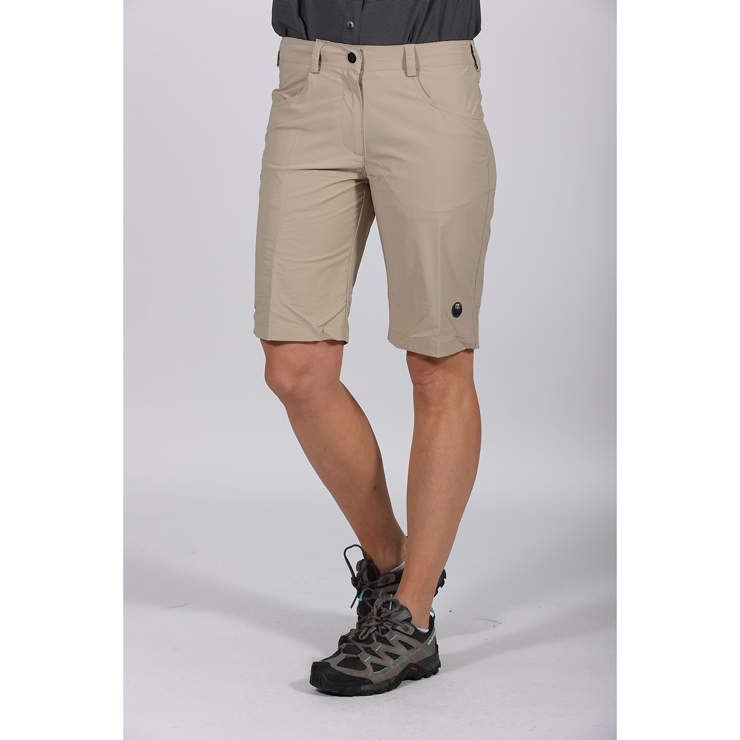 Damen Maul Sport Beige RhOEn XT - Bermuda elastic 32 36 Bermuda