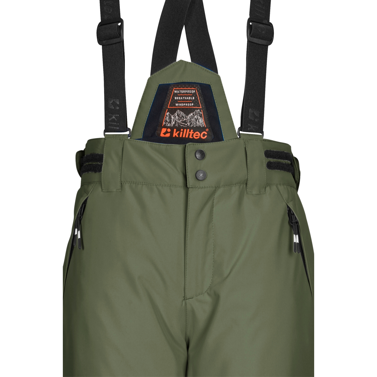 Kinder killtec Oliv KSW 214 BYS SKI PNTS Latzhose