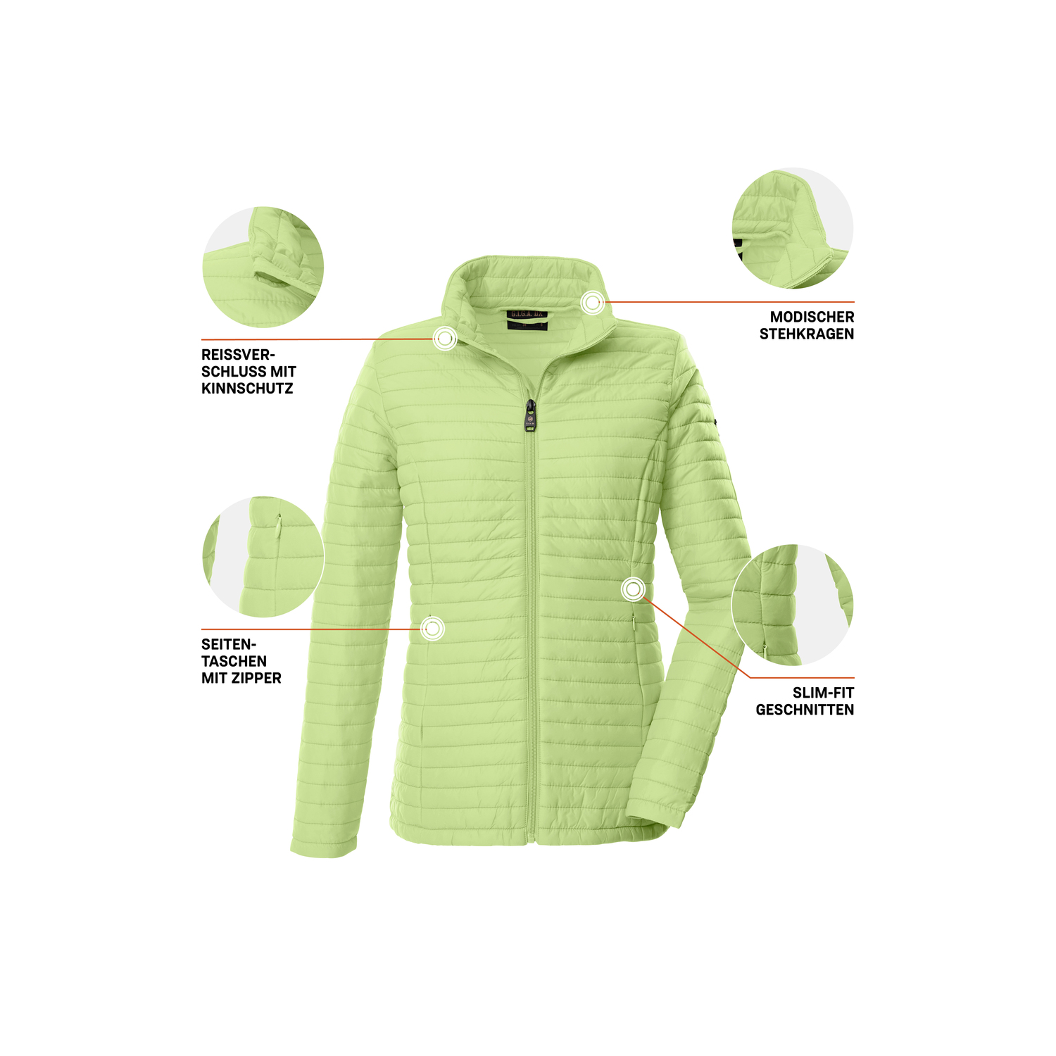 Damen G.I.G.A. DX by killtec Grün