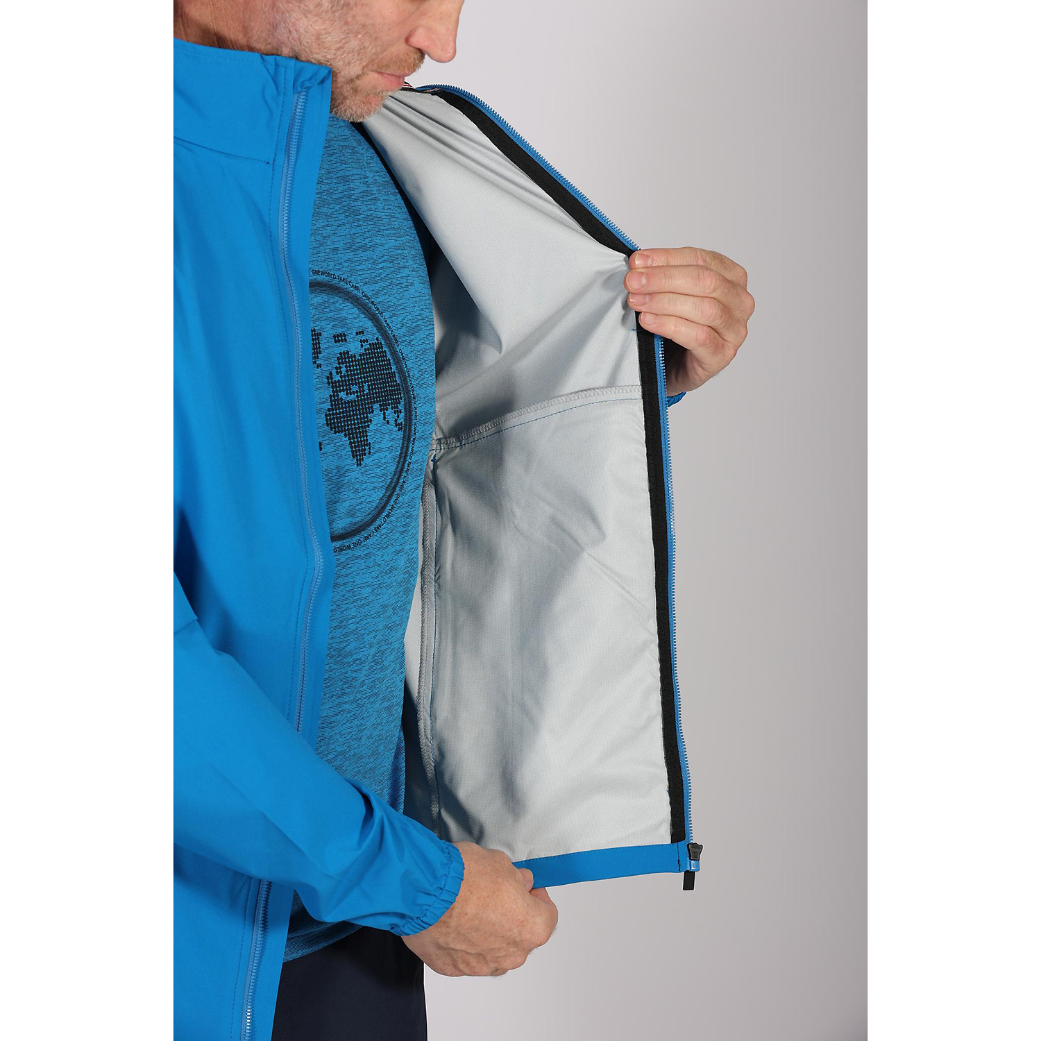 Herren Maul Sport Blau Achensee - Softshellweste 72 48 Weste