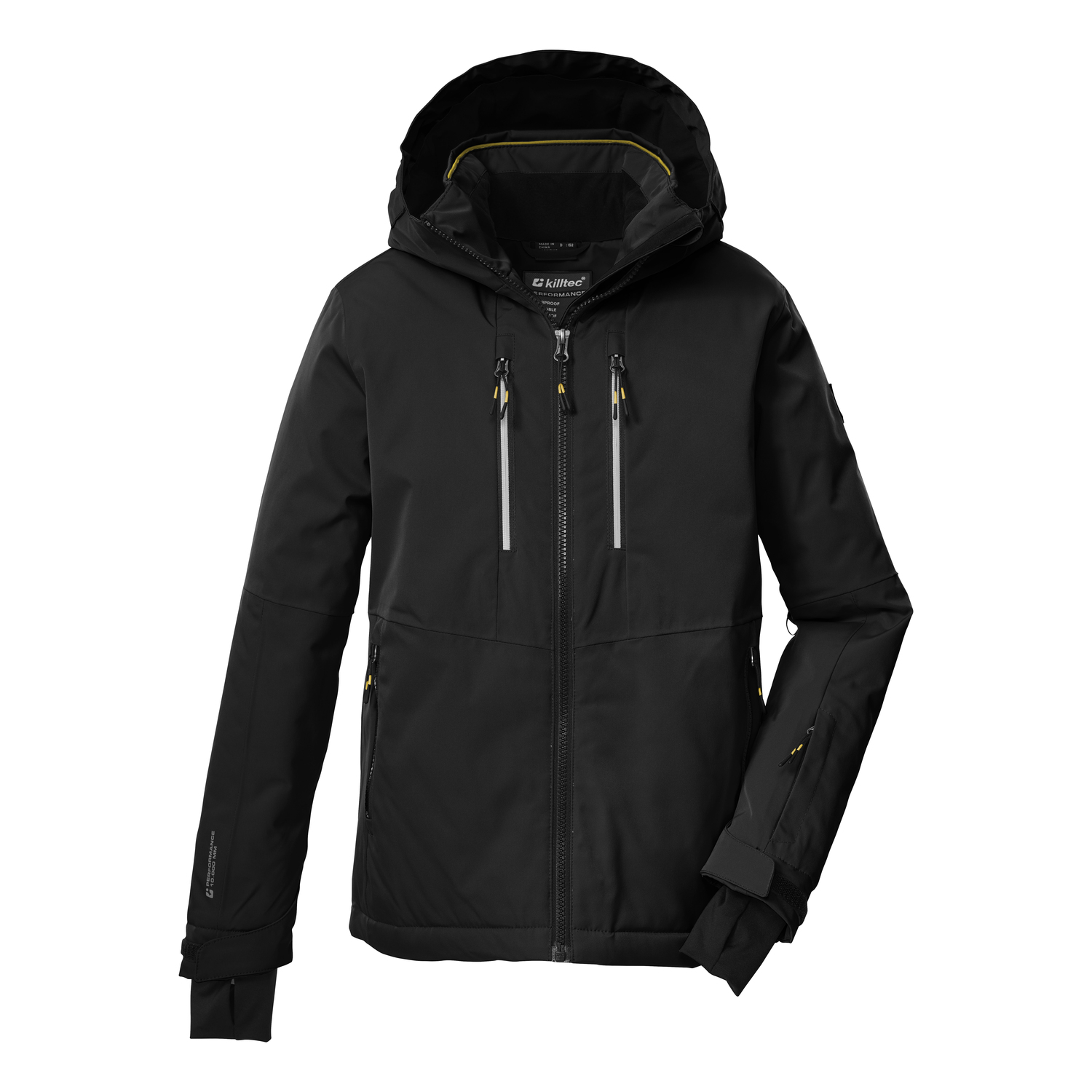 Kinder killtec Schwarz KSW 191 BYS SKI JCKT 00200 176 Funktionsjacke